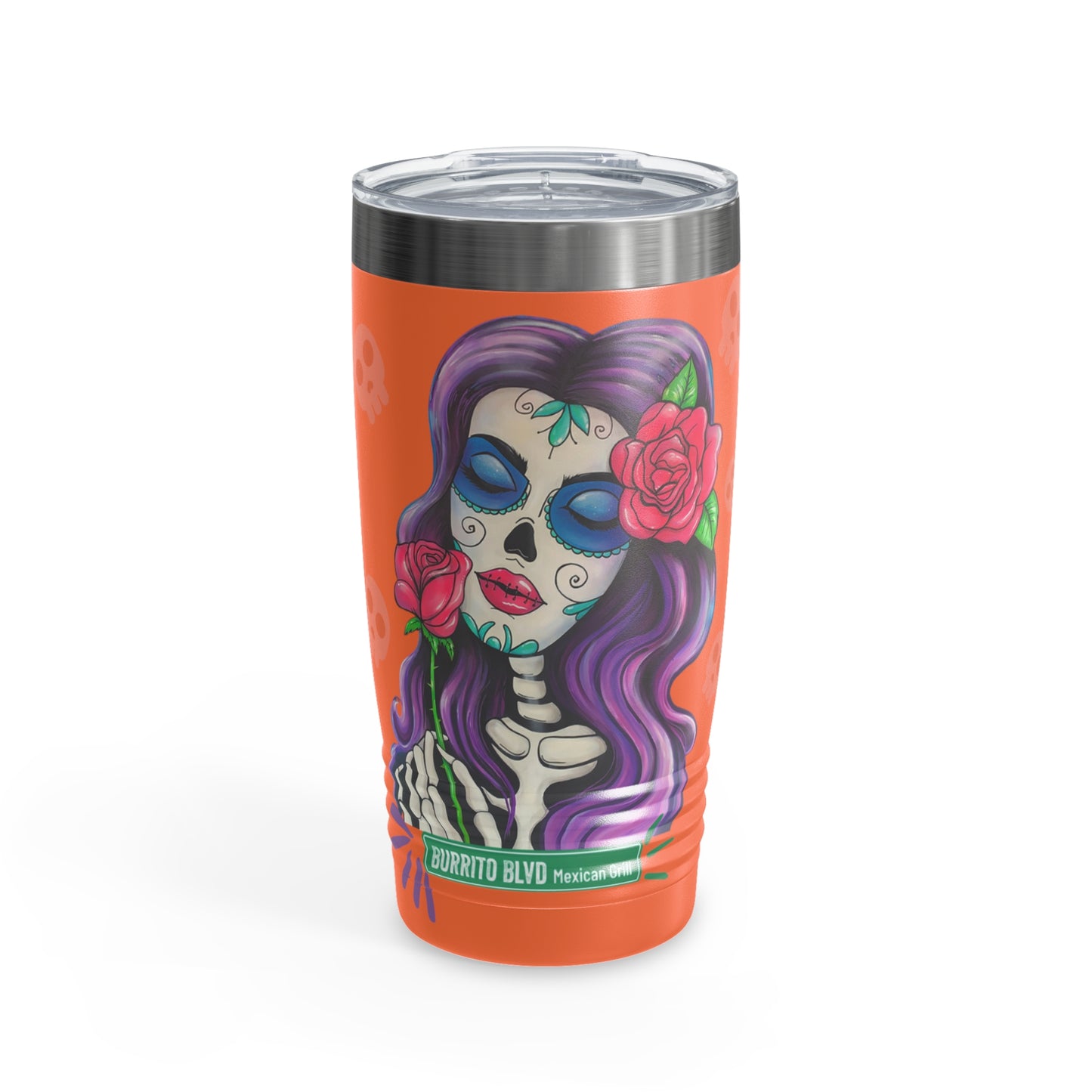 Burrito BLVD Girl Ringneck Tumbler, 20oz
