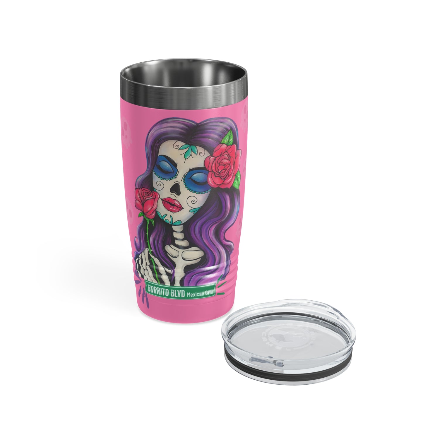 Burrito BLVD Girl Ringneck Tumbler, 20oz