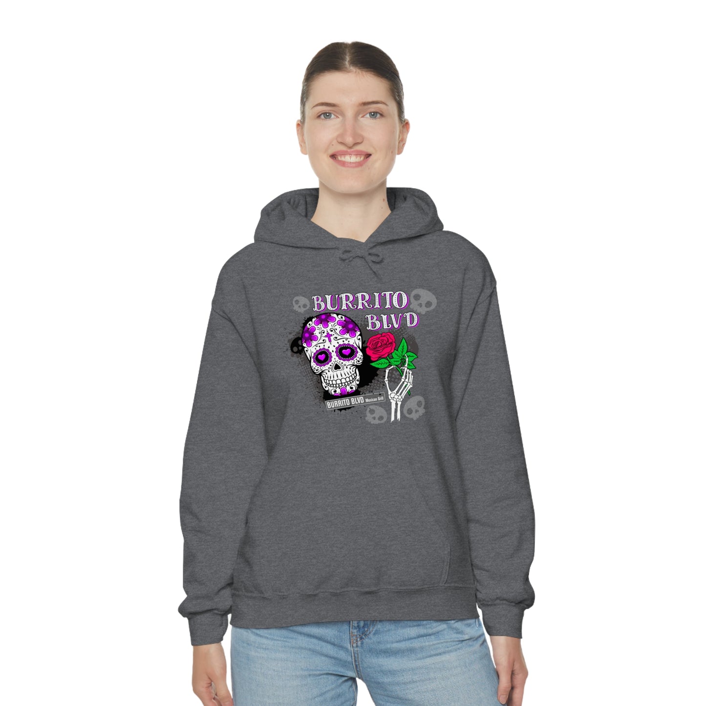 Burrito BLVD Unisex Heavy Blend™ Hooded Sweatshirt