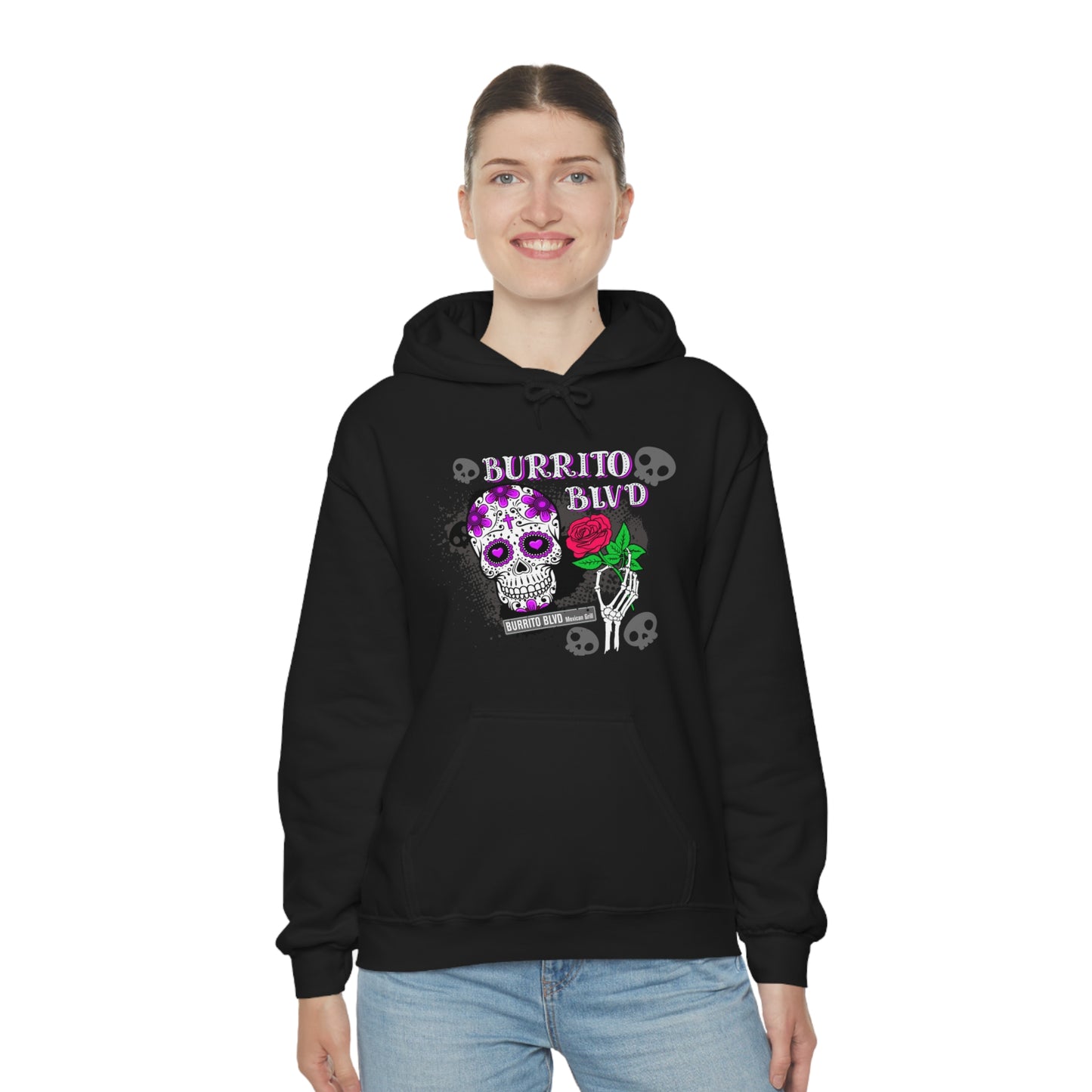 Burrito BLVD Unisex Heavy Blend™ Hooded Sweatshirt
