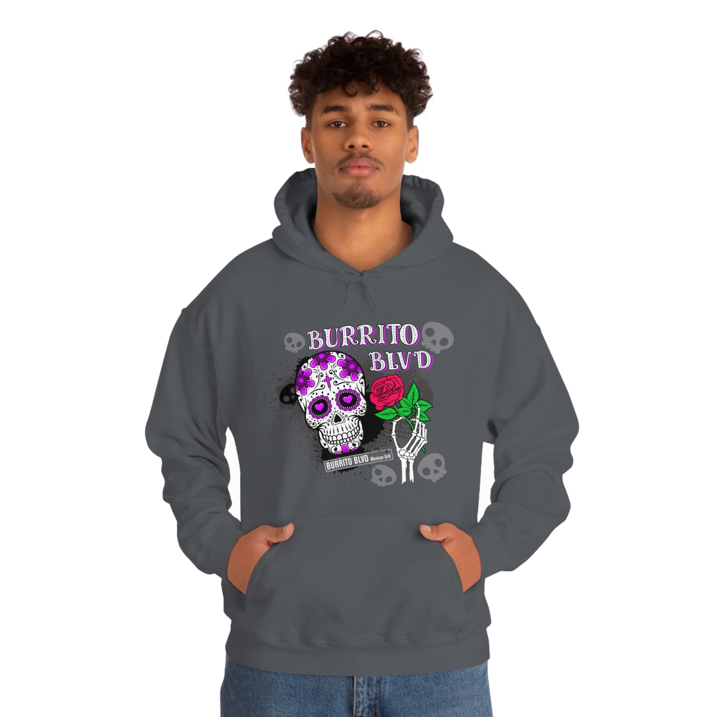 Burrito BLVD Unisex Heavy Blend™ Hooded Sweatshirt