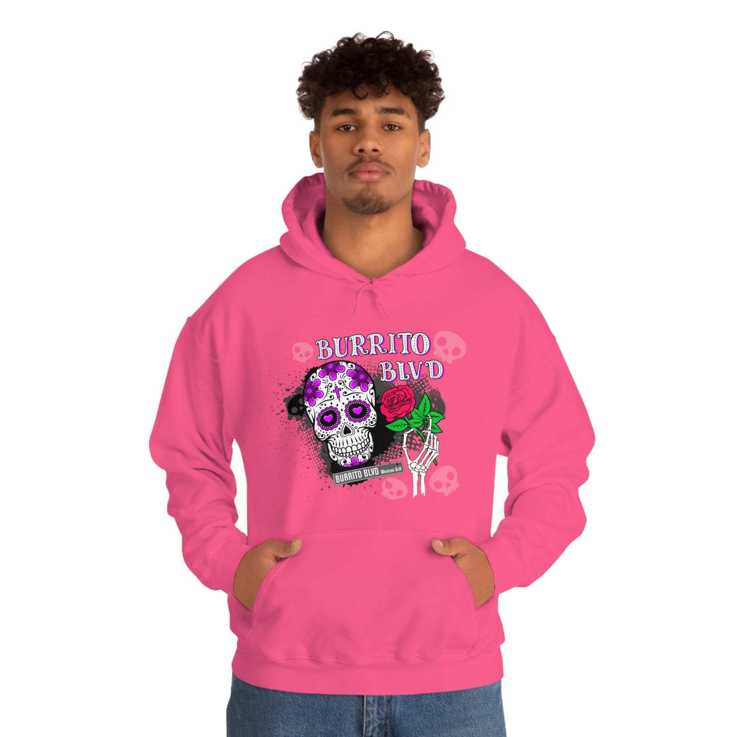 Burrito BLVD Unisex Heavy Blend™ Hooded Sweatshirt
