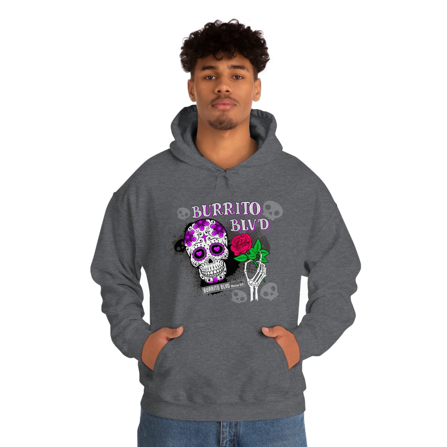 Burrito BLVD Unisex Heavy Blend™ Hooded Sweatshirt