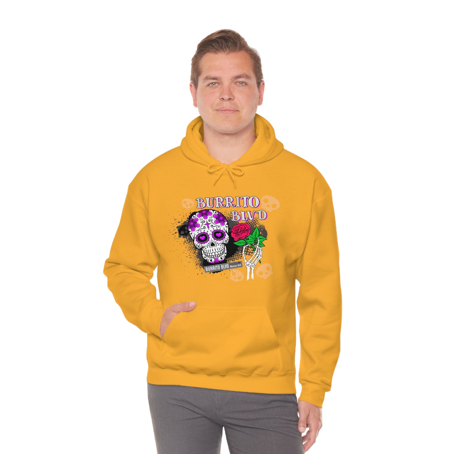 Burrito BLVD Unisex Heavy Blend™ Hooded Sweatshirt