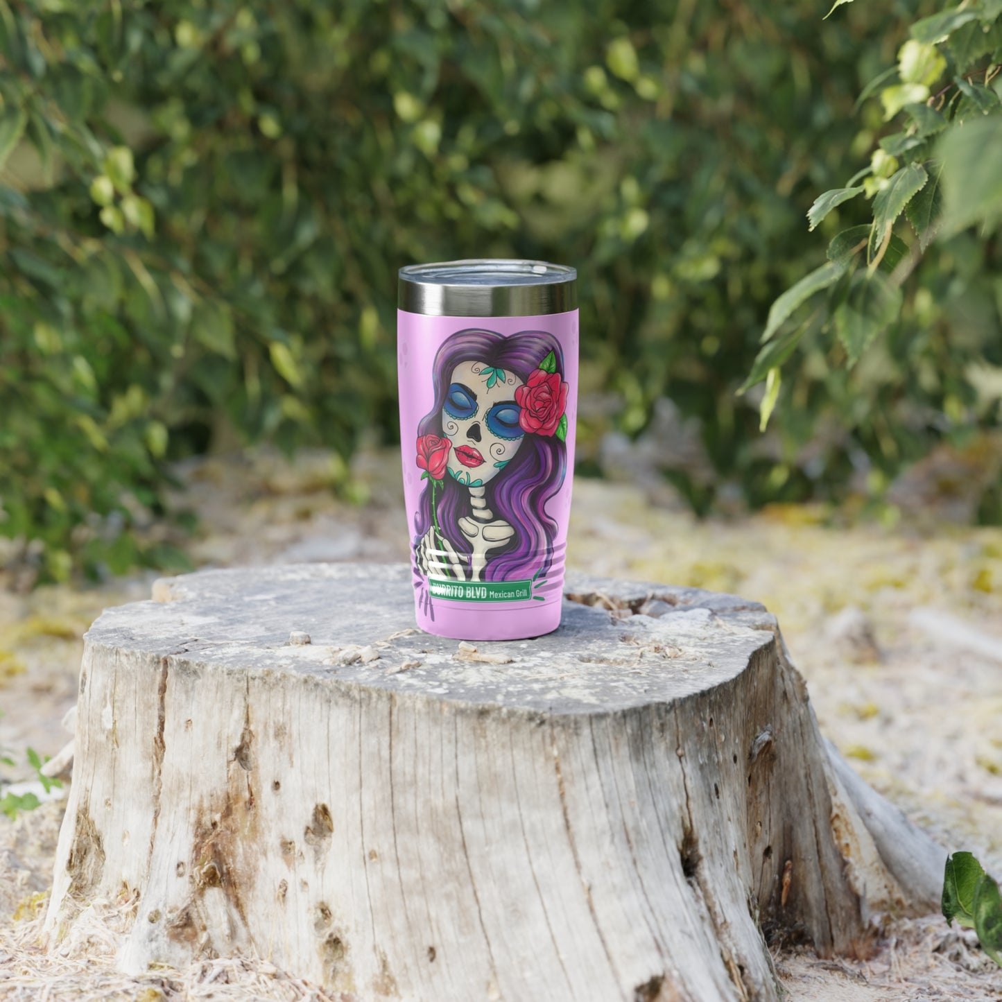 Burrito BLVD Girl Ringneck Tumbler, 20oz