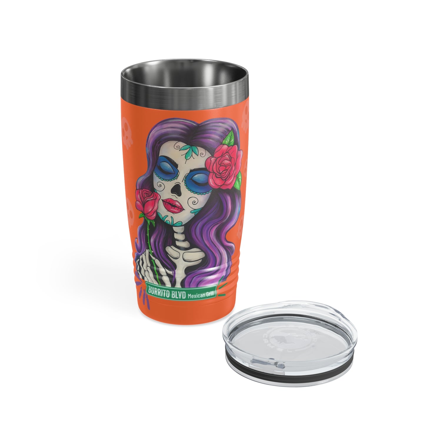 Burrito BLVD Girl Ringneck Tumbler, 20oz