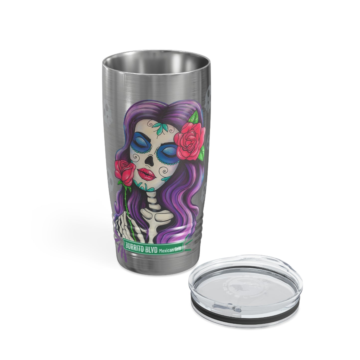 Burrito BLVD Girl Ringneck Tumbler, 20oz