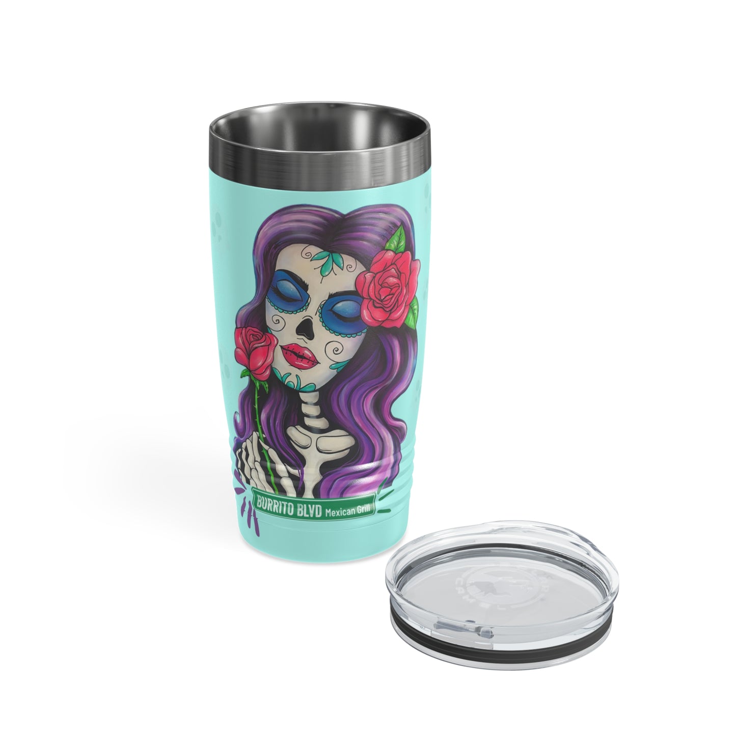 Burrito BLVD Girl Ringneck Tumbler, 20oz