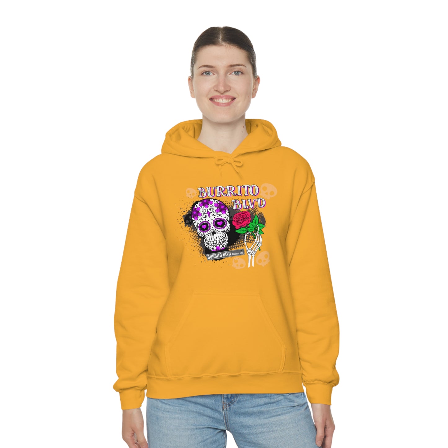 Burrito BLVD Unisex Heavy Blend™ Hooded Sweatshirt