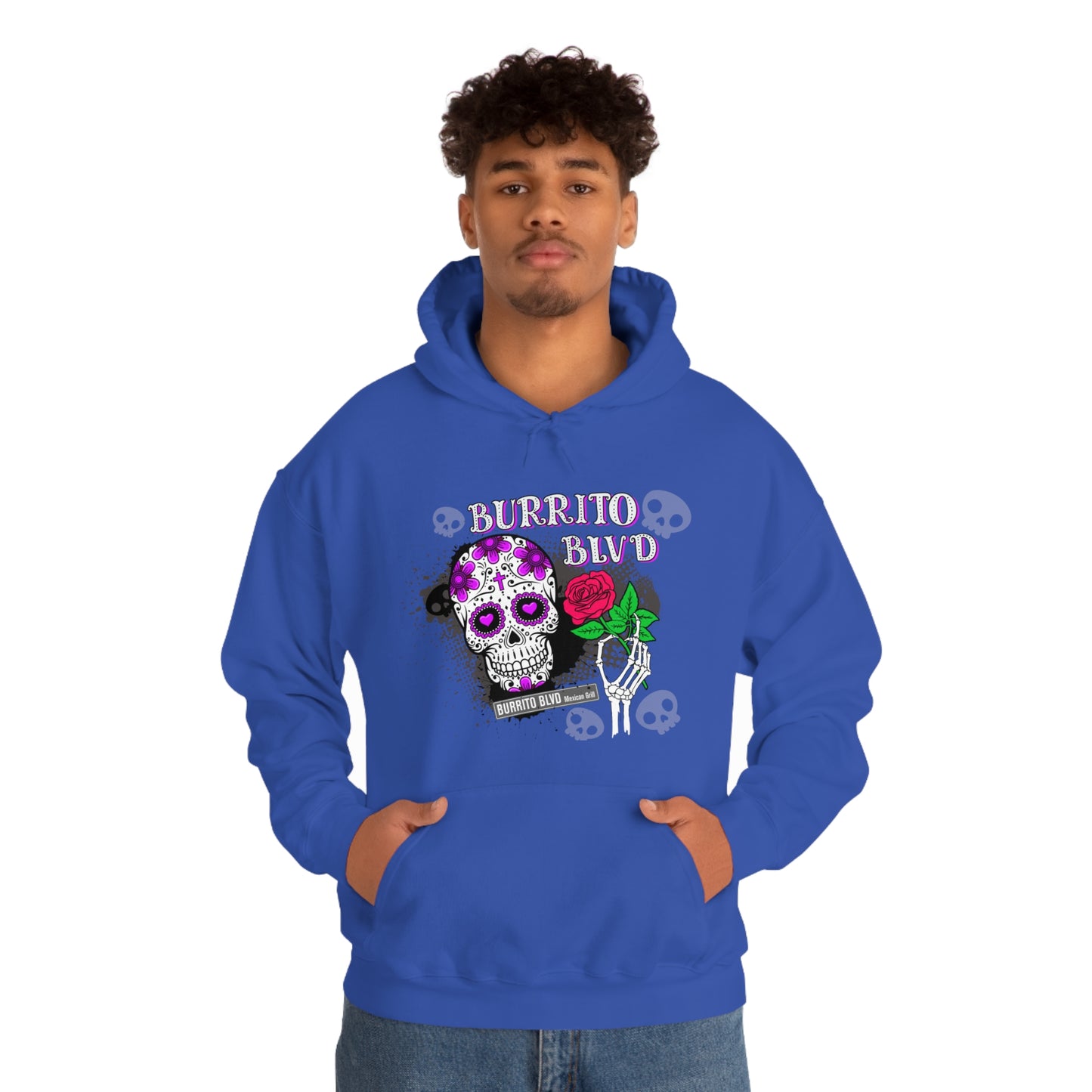 Burrito BLVD Unisex Heavy Blend™ Hooded Sweatshirt