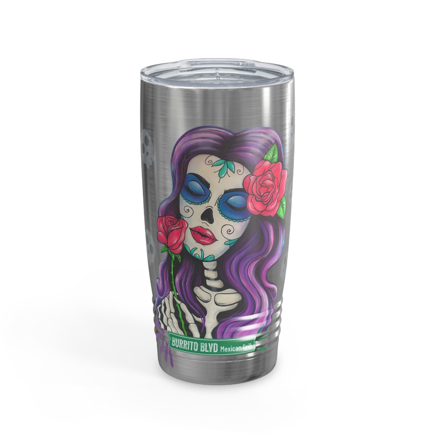 Burrito BLVD Girl Ringneck Tumbler, 20oz