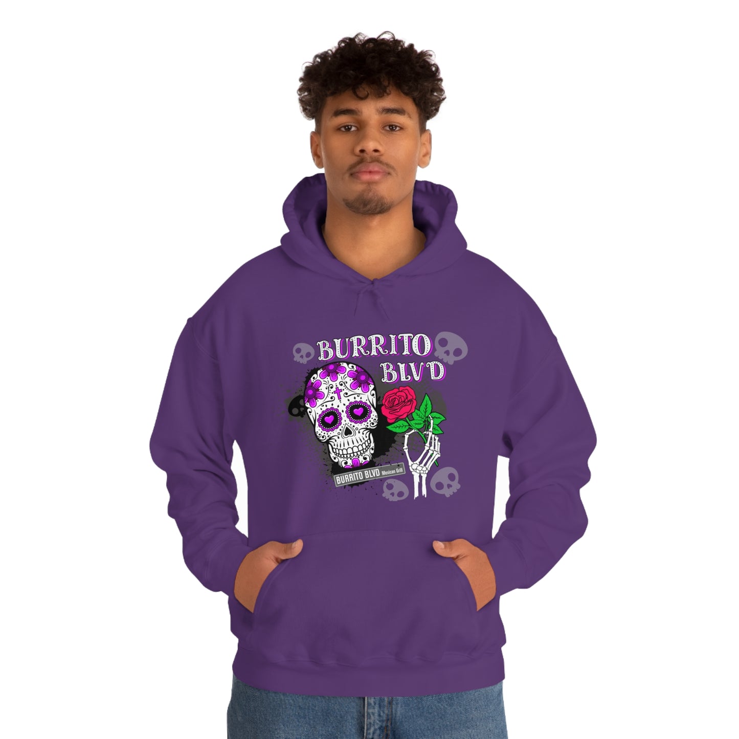 Burrito BLVD Unisex Heavy Blend™ Hooded Sweatshirt