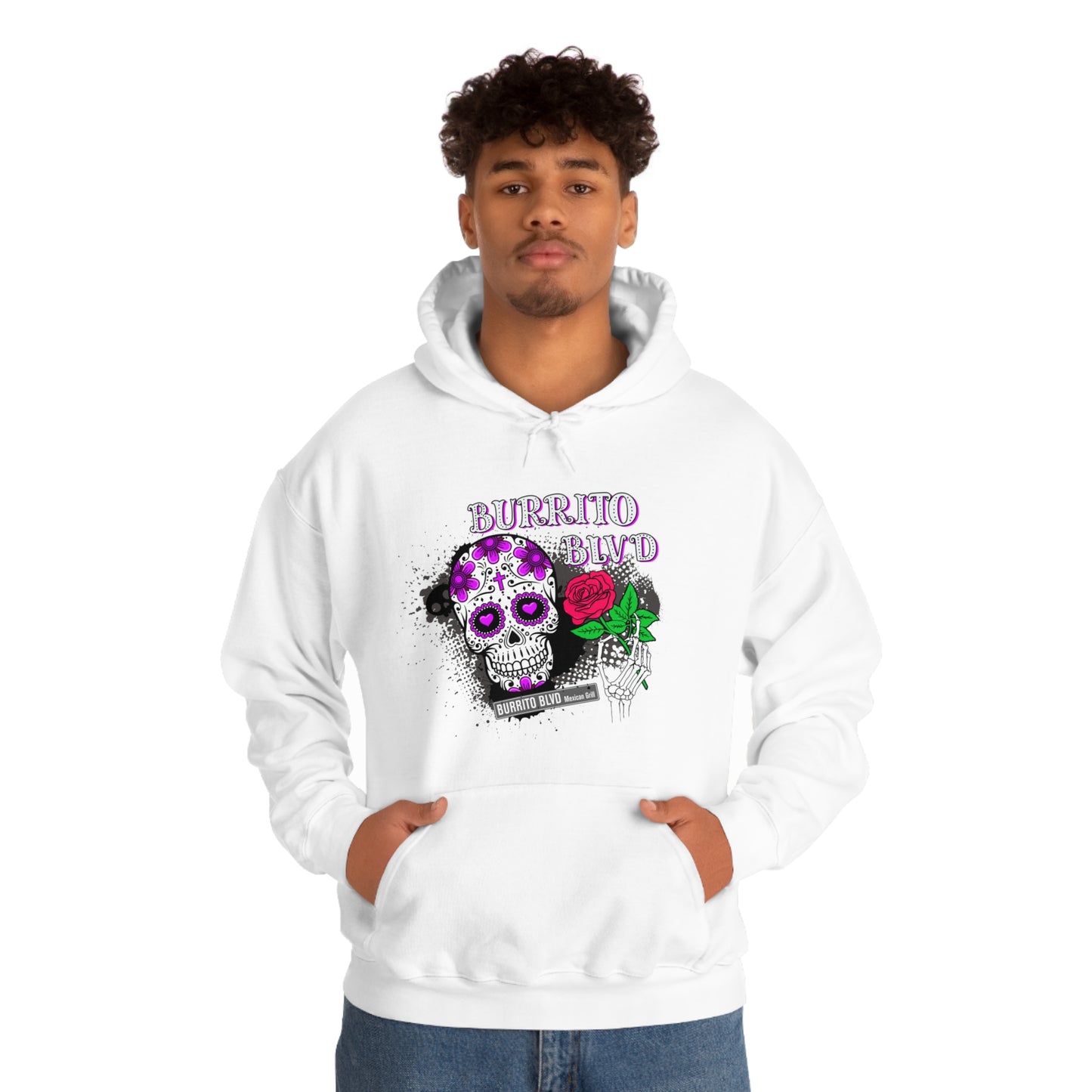 Burrito BLVD Unisex Heavy Blend™ Hooded Sweatshirt