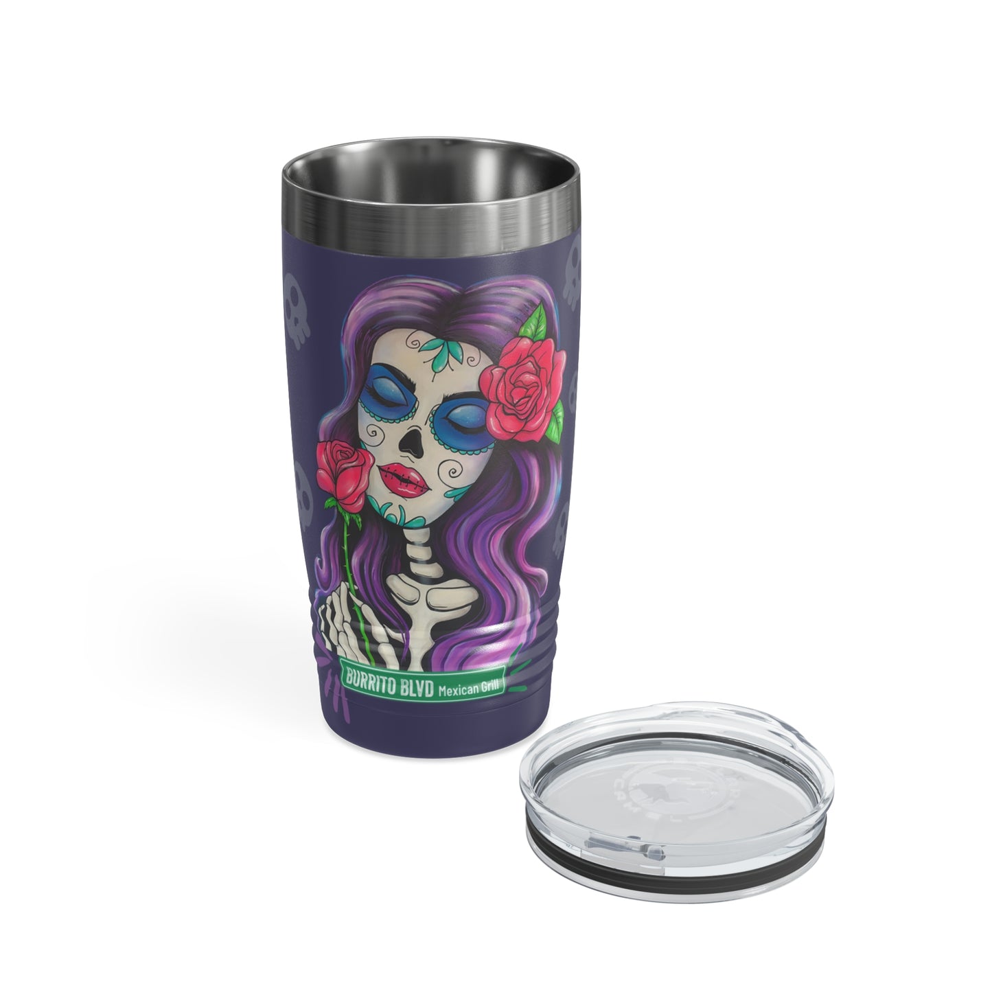 Burrito BLVD Girl Ringneck Tumbler, 20oz