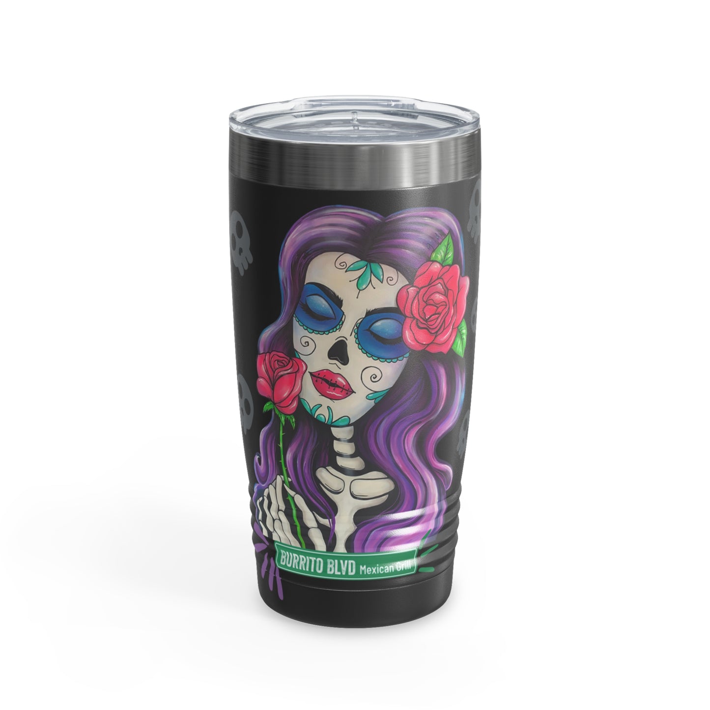 Burrito BLVD Girl Ringneck Tumbler, 20oz