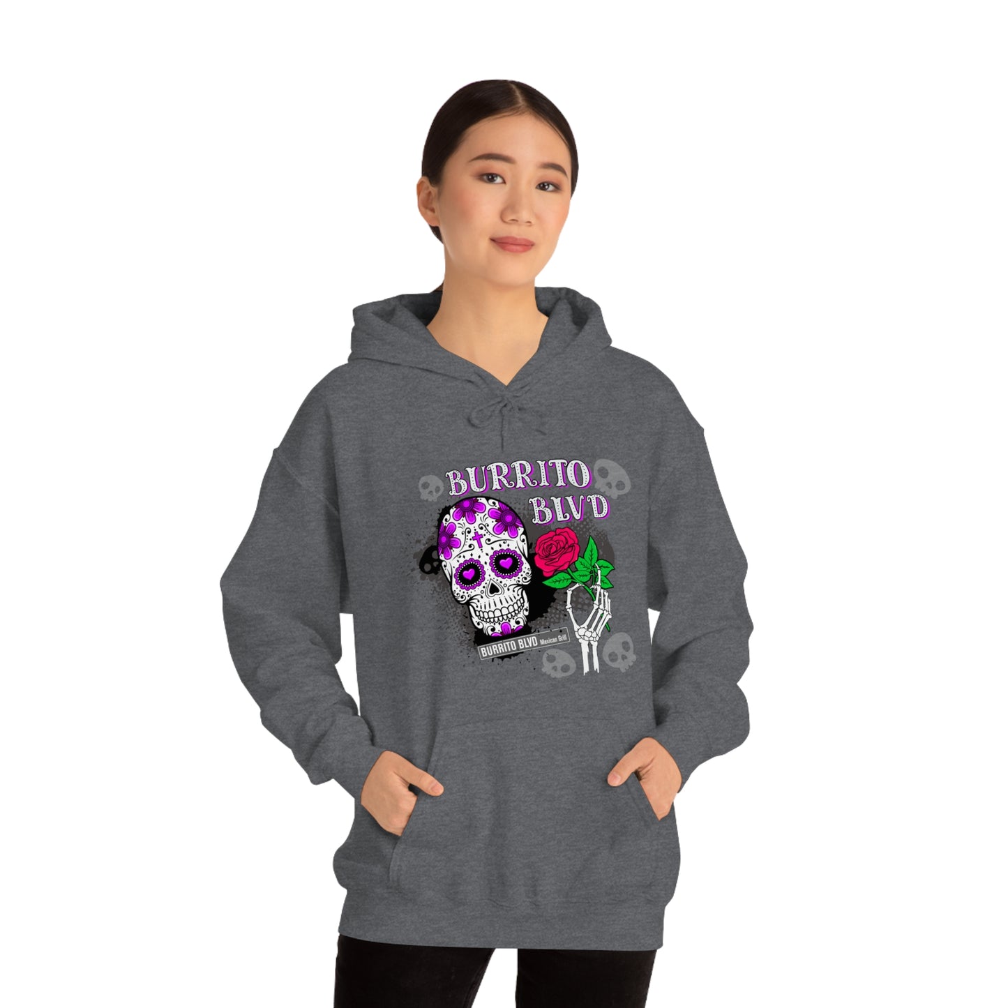 Burrito BLVD Unisex Heavy Blend™ Hooded Sweatshirt