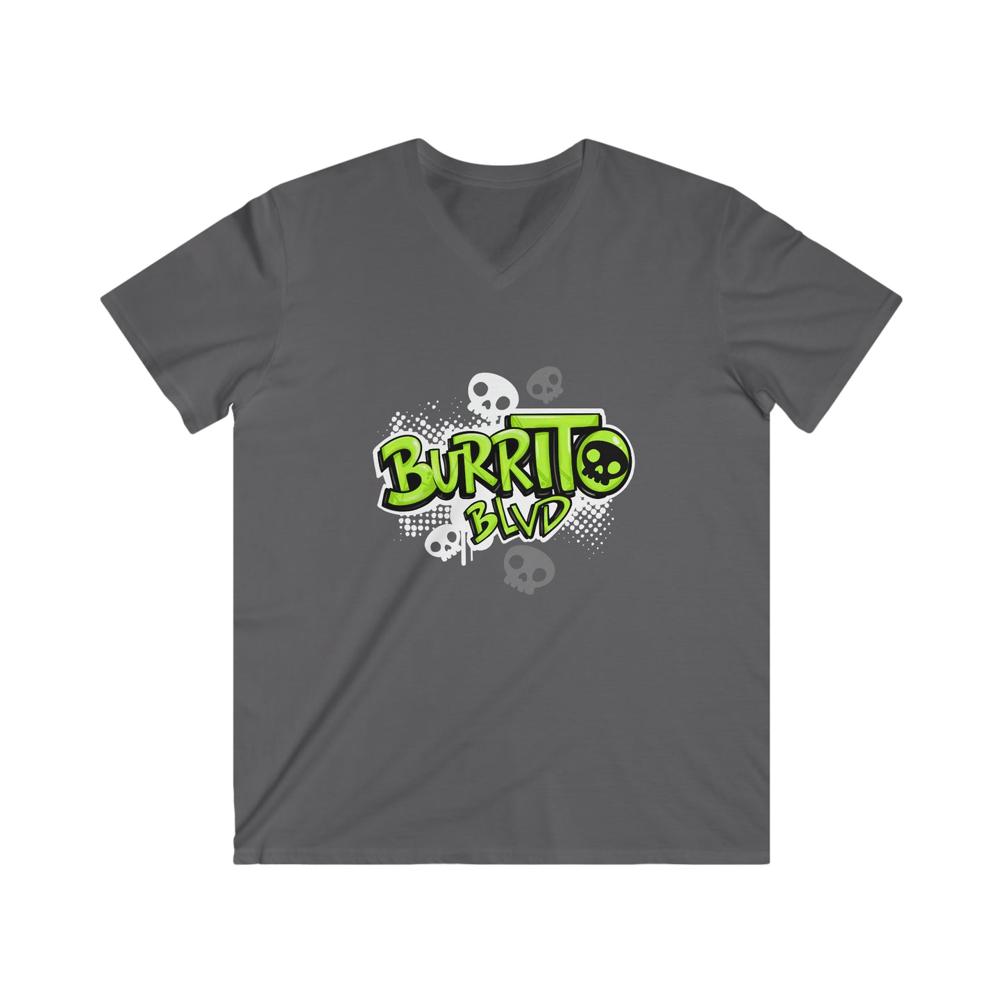 Men's Fitted V-Neck Short Sleeve Tee