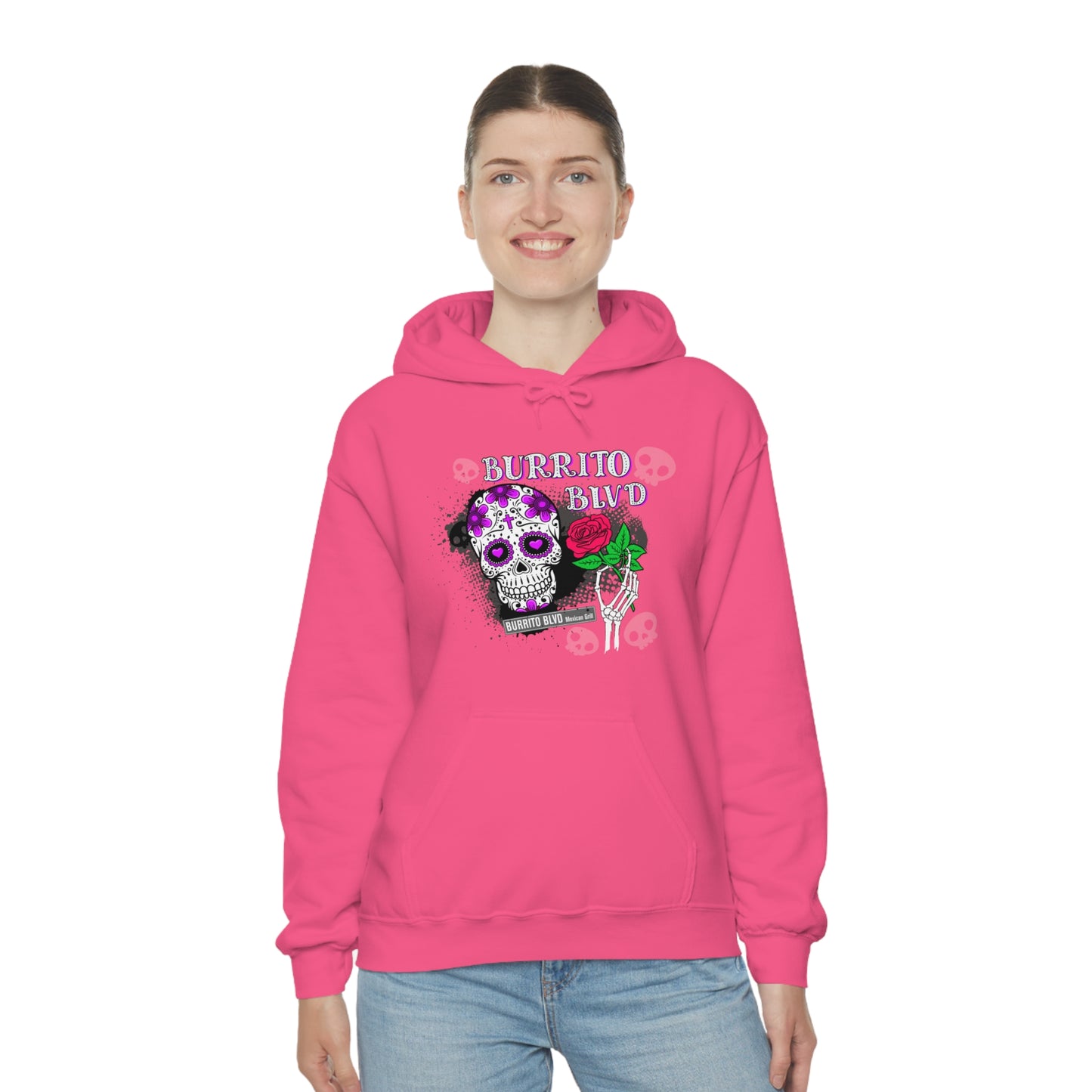Burrito BLVD Unisex Heavy Blend™ Hooded Sweatshirt