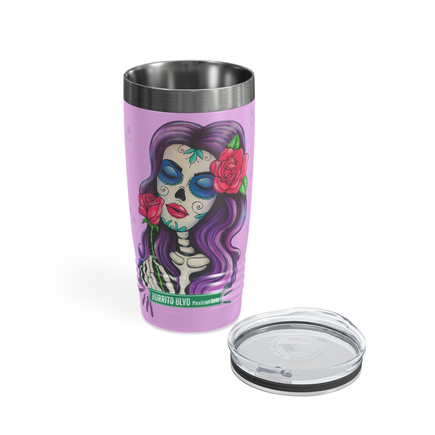 Burrito BLVD Girl Ringneck Tumbler, 20oz