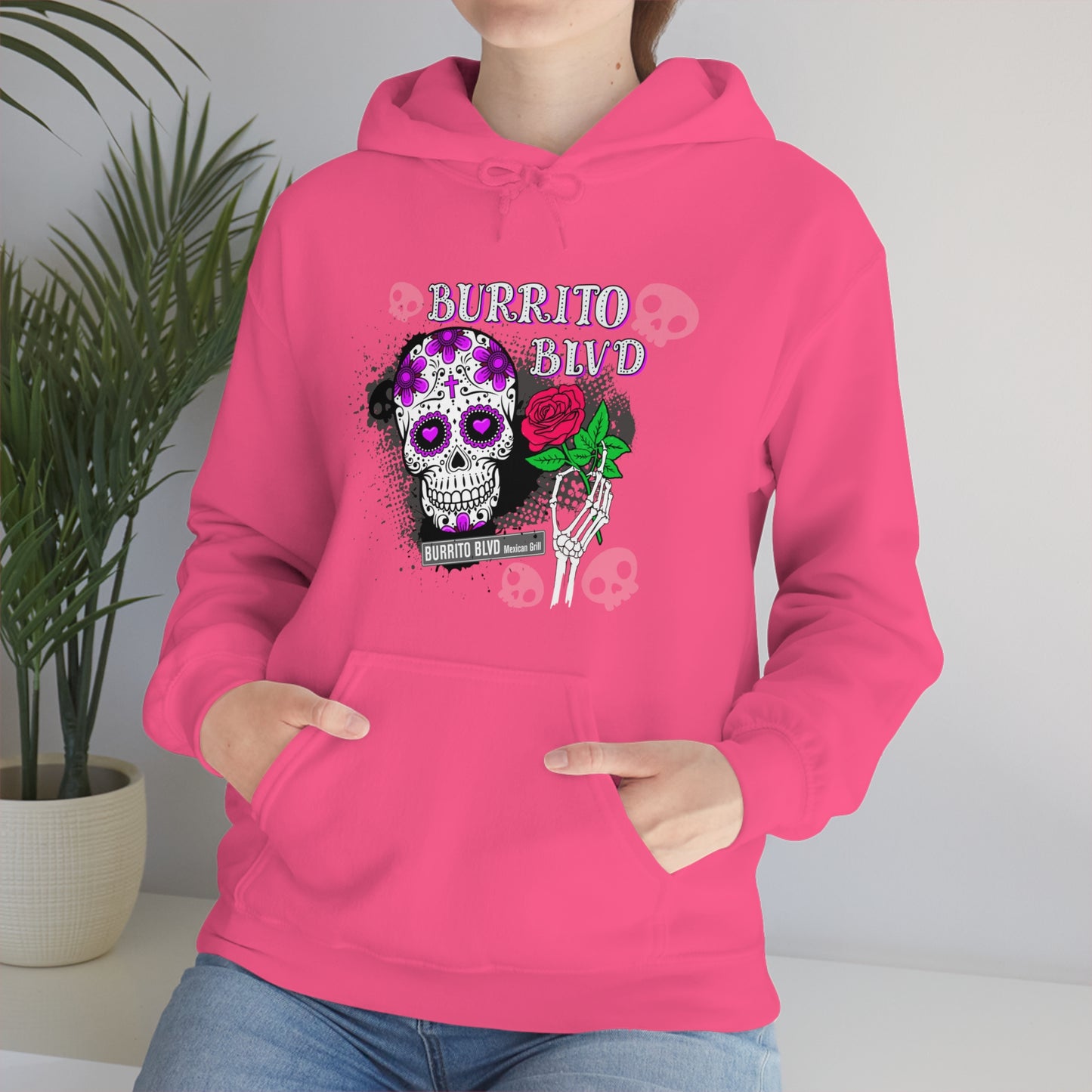Burrito BLVD Unisex Heavy Blend™ Hooded Sweatshirt