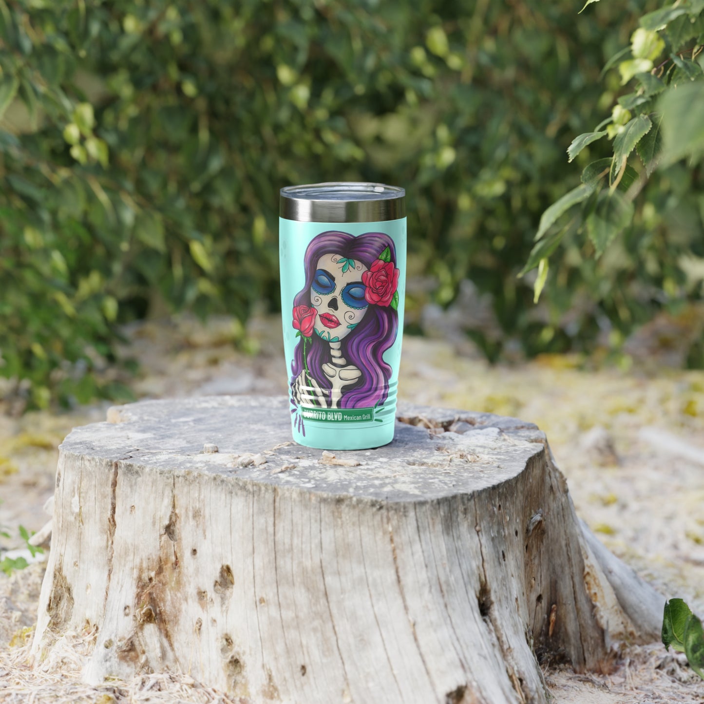 Burrito BLVD Girl Ringneck Tumbler, 20oz