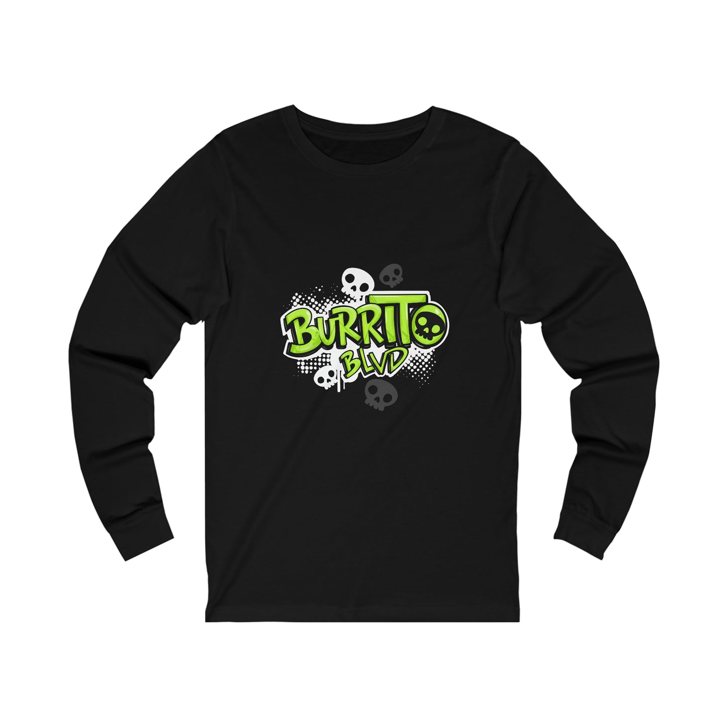 Unisex Jersey Long Sleeve Tee Burrito Blvd