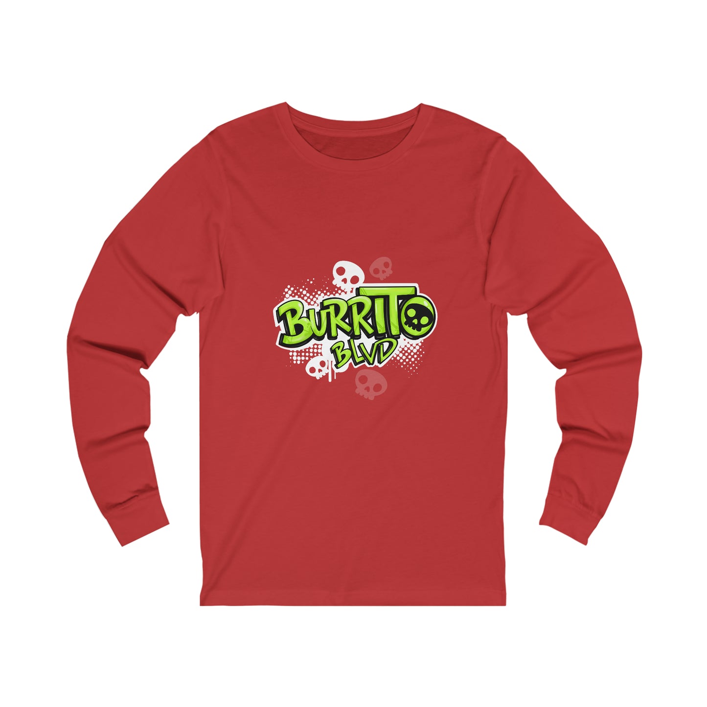 Unisex Jersey Long Sleeve Tee Burrito Blvd
