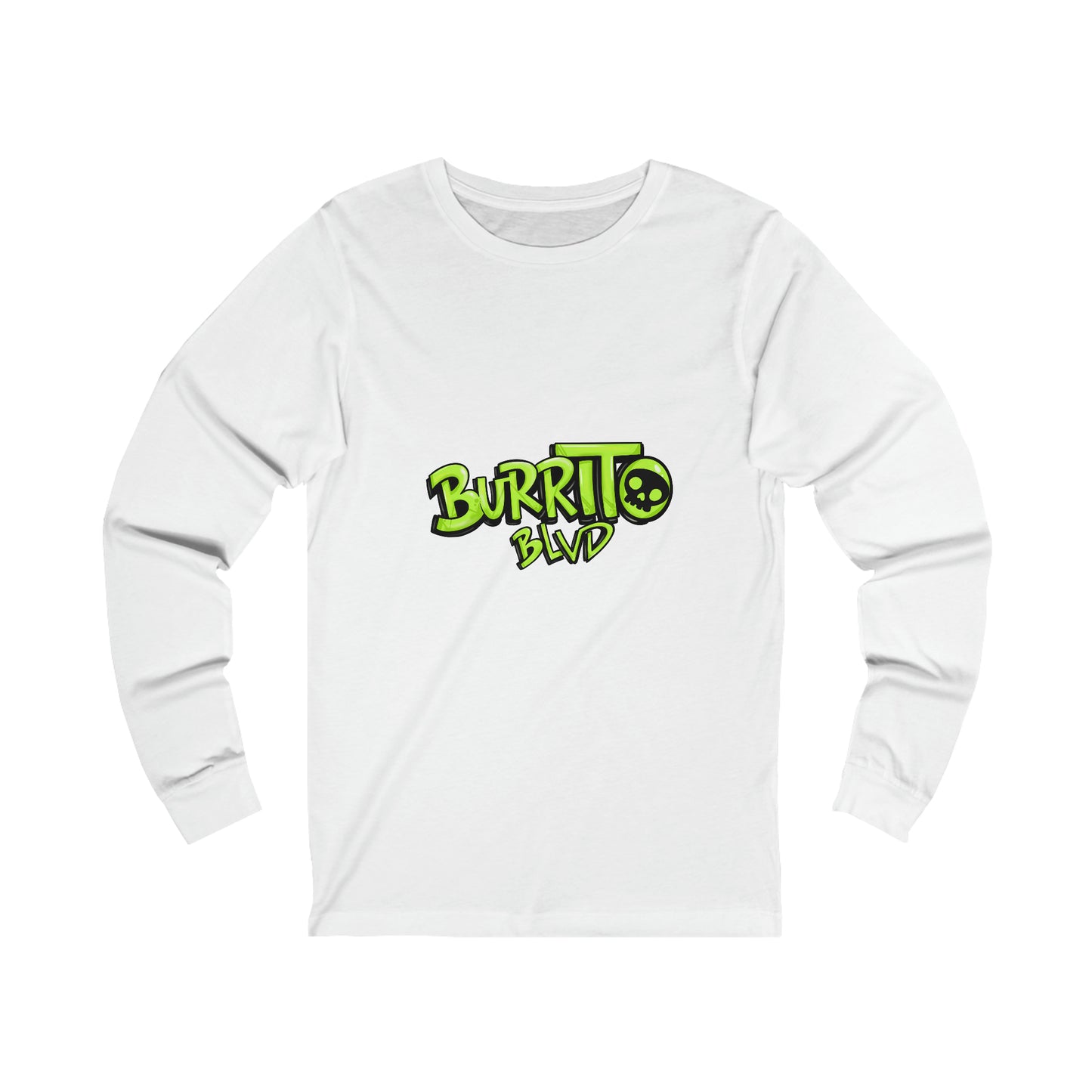 Unisex Jersey Long Sleeve Tee Burrito Blvd