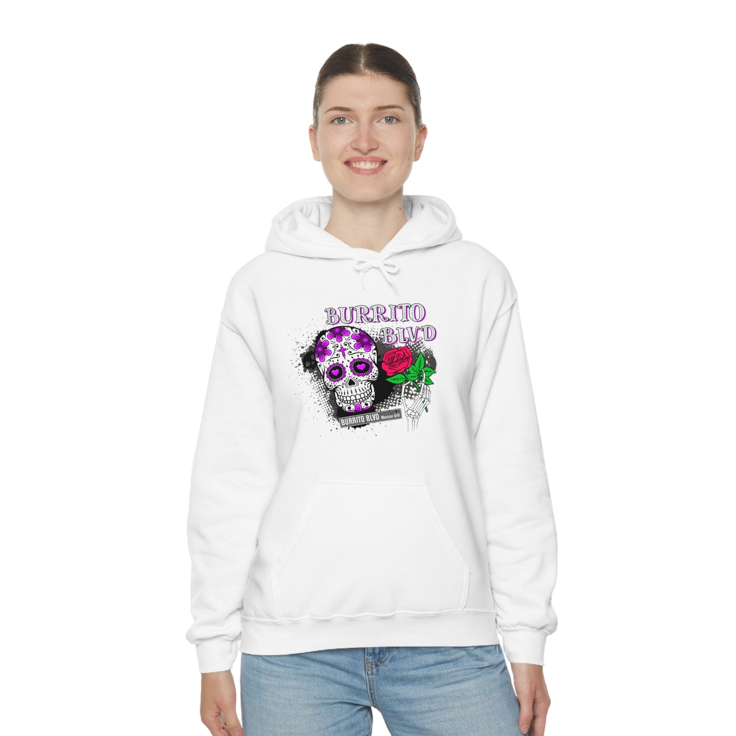 Burrito BLVD Unisex Heavy Blend™ Hooded Sweatshirt