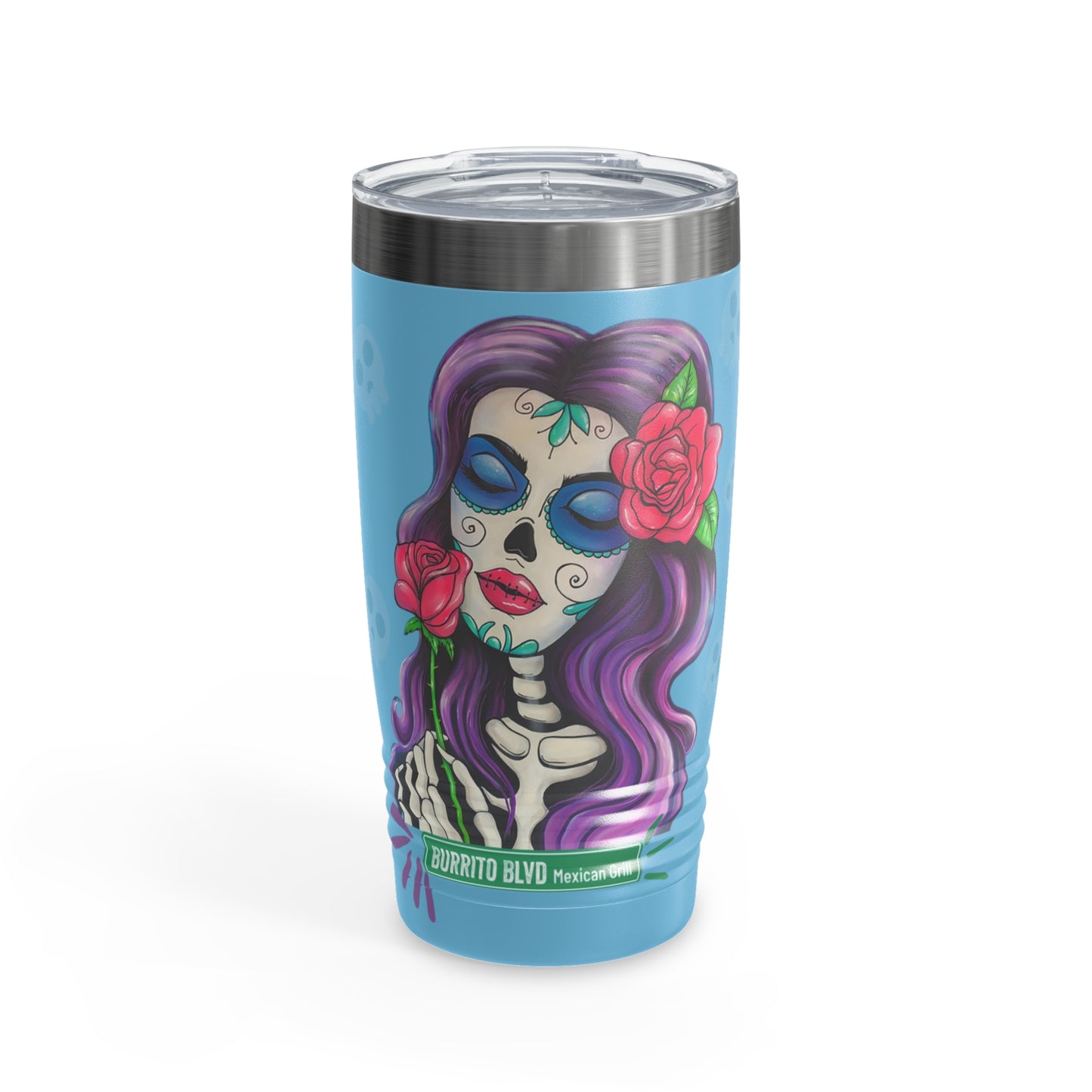 Burrito BLVD Girl Ringneck Tumbler, 20oz