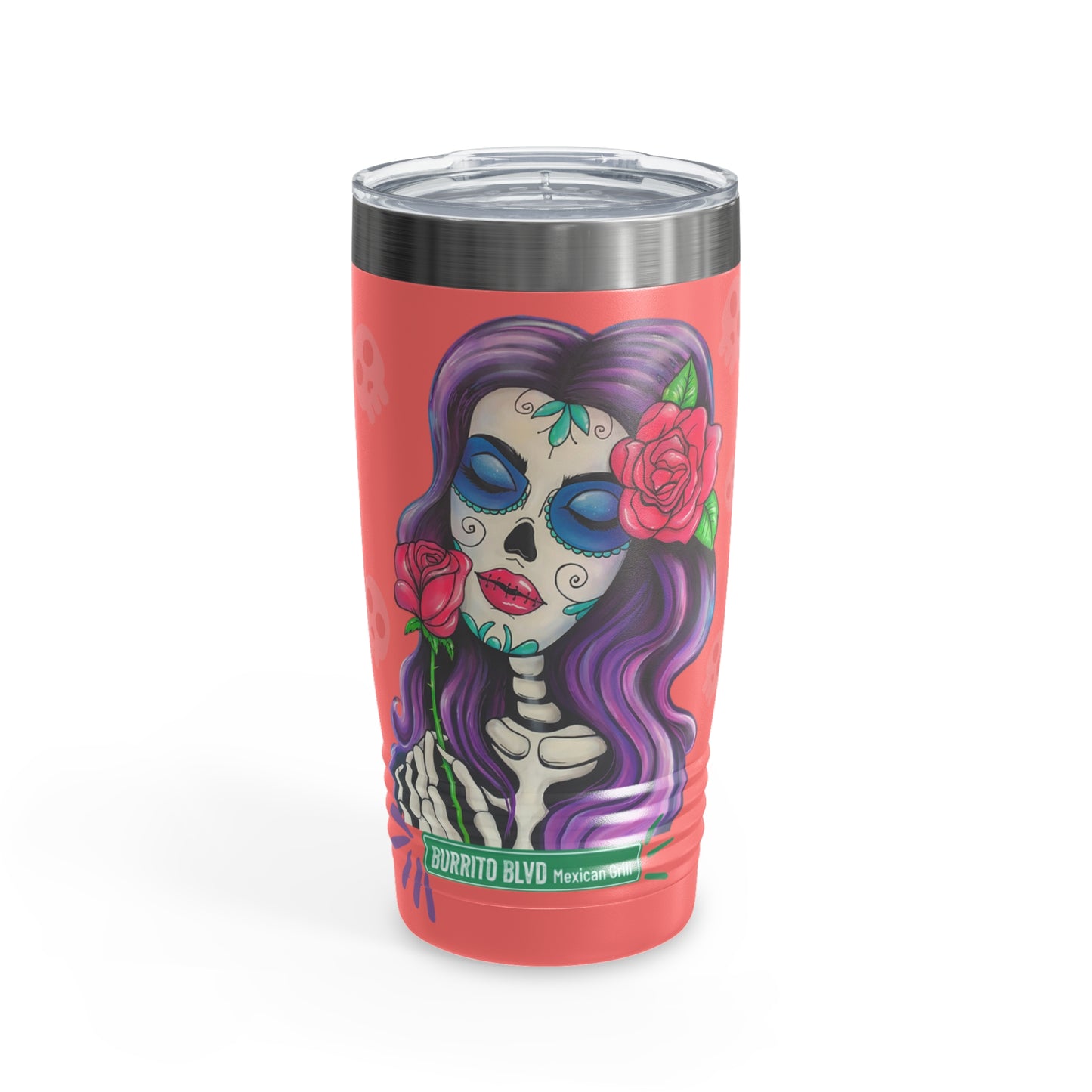 Burrito BLVD Girl Ringneck Tumbler, 20oz