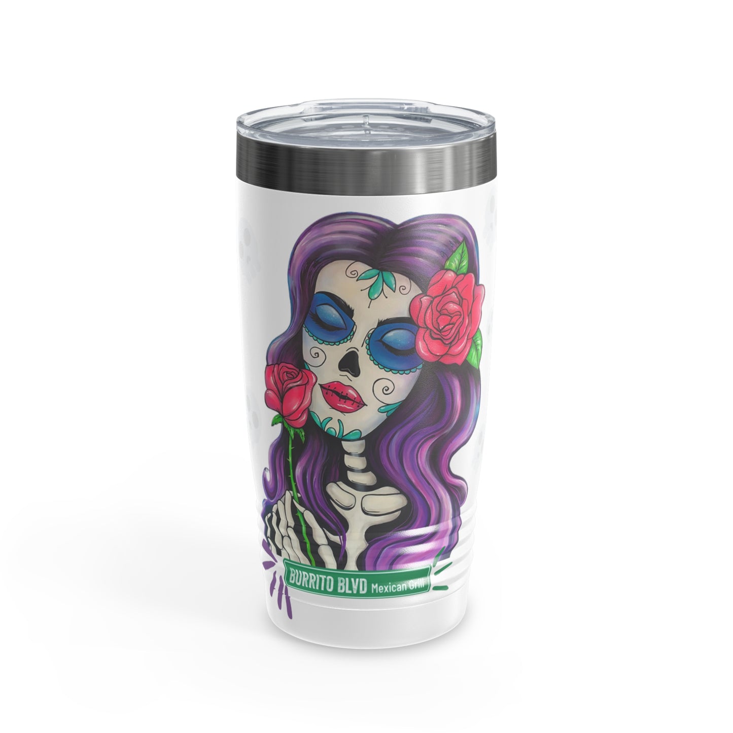 Burrito BLVD Girl Ringneck Tumbler, 20oz