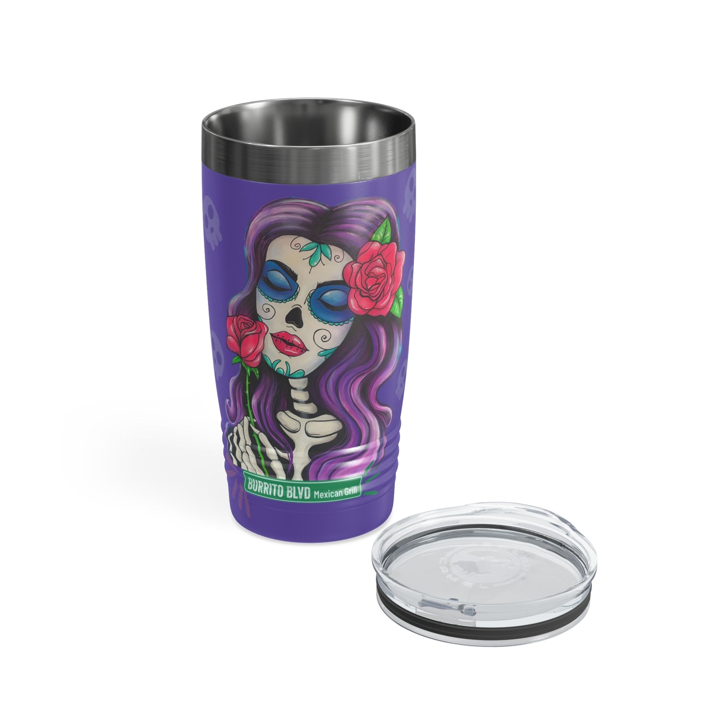 Burrito BLVD Girl Ringneck Tumbler, 20oz