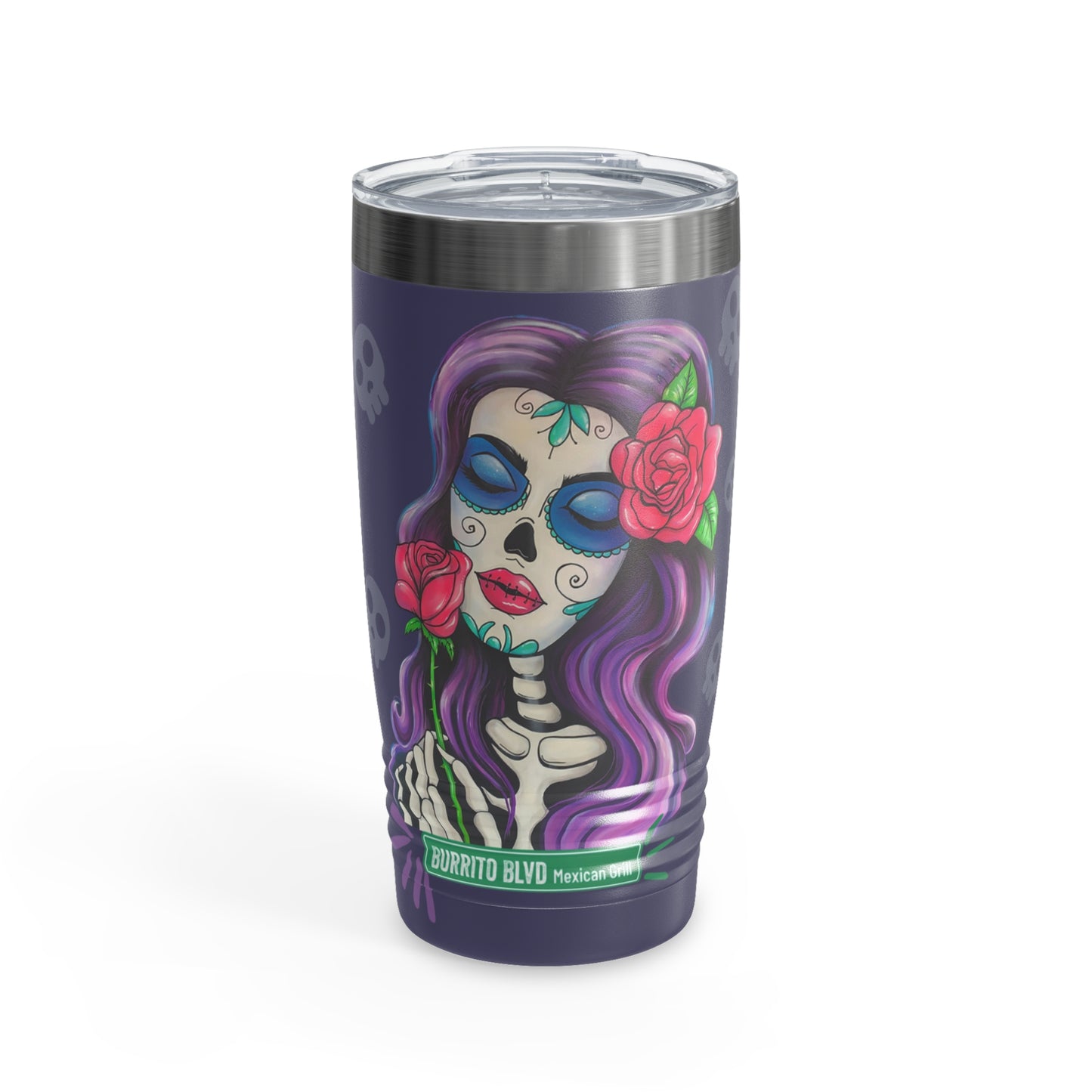 Burrito BLVD Girl Ringneck Tumbler, 20oz