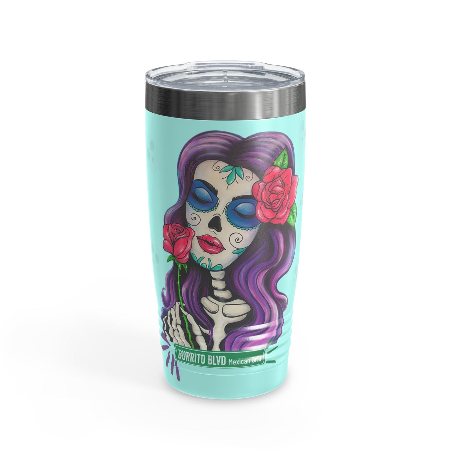 Burrito BLVD Girl Ringneck Tumbler, 20oz