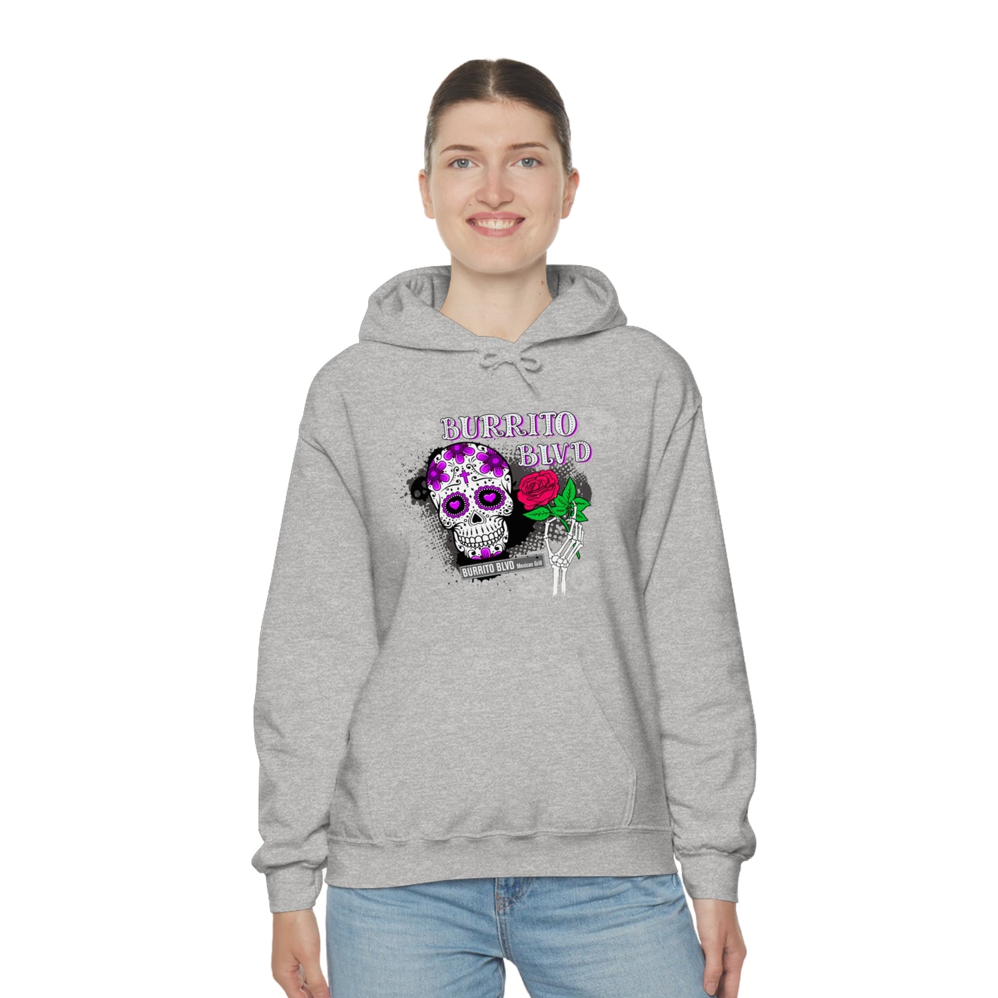 Burrito BLVD Unisex Heavy Blend™ Hooded Sweatshirt
