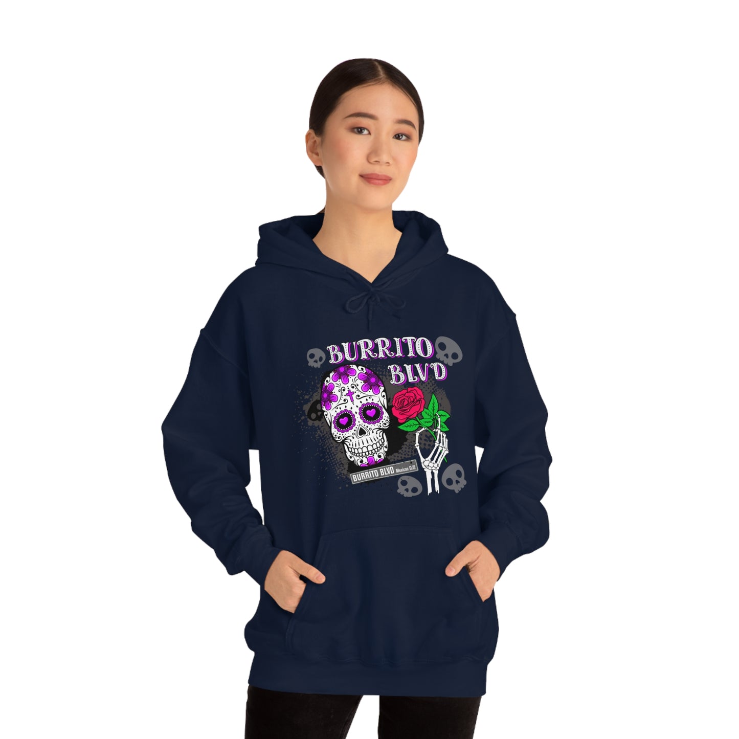 Burrito BLVD Unisex Heavy Blend™ Hooded Sweatshirt