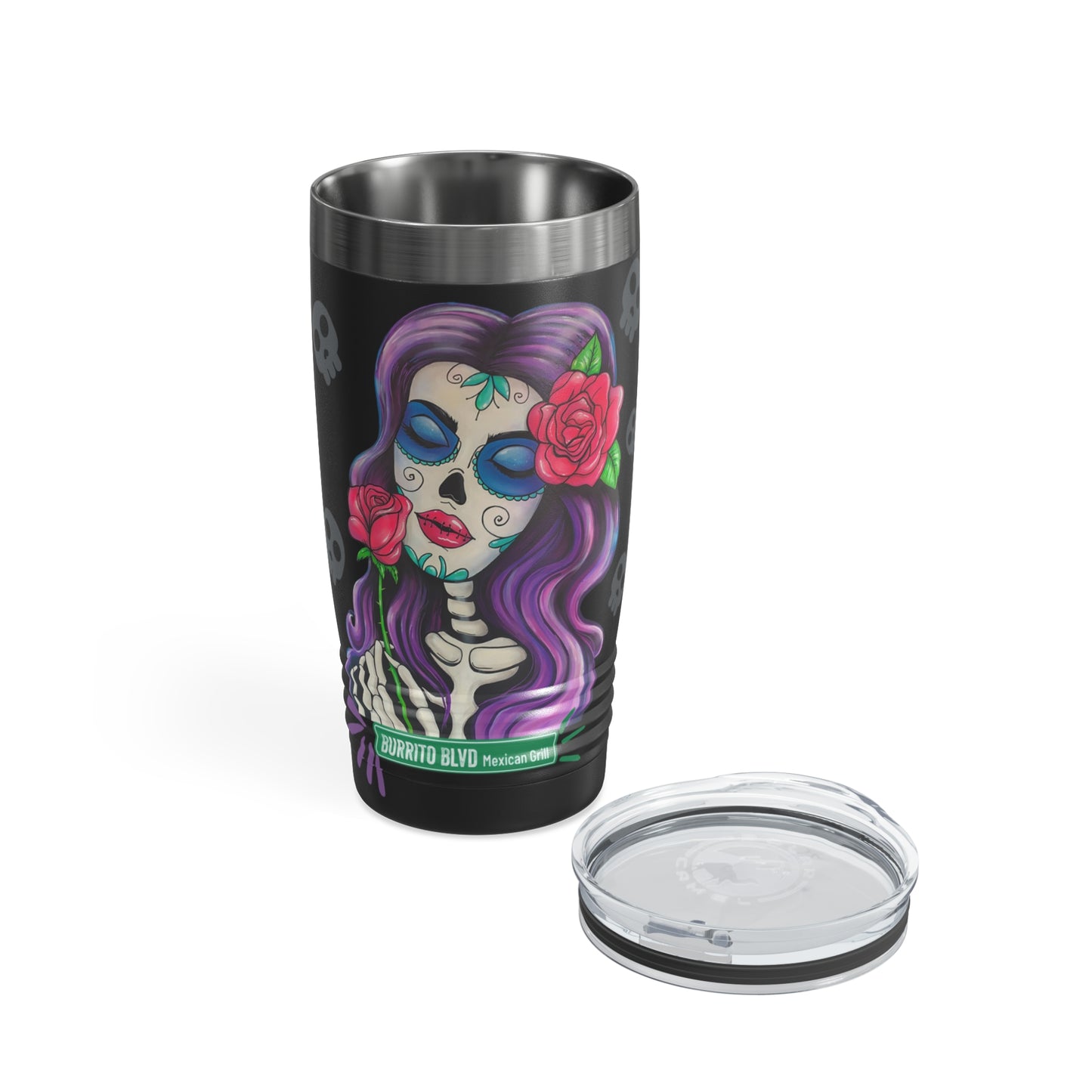 Burrito BLVD Girl Ringneck Tumbler, 20oz
