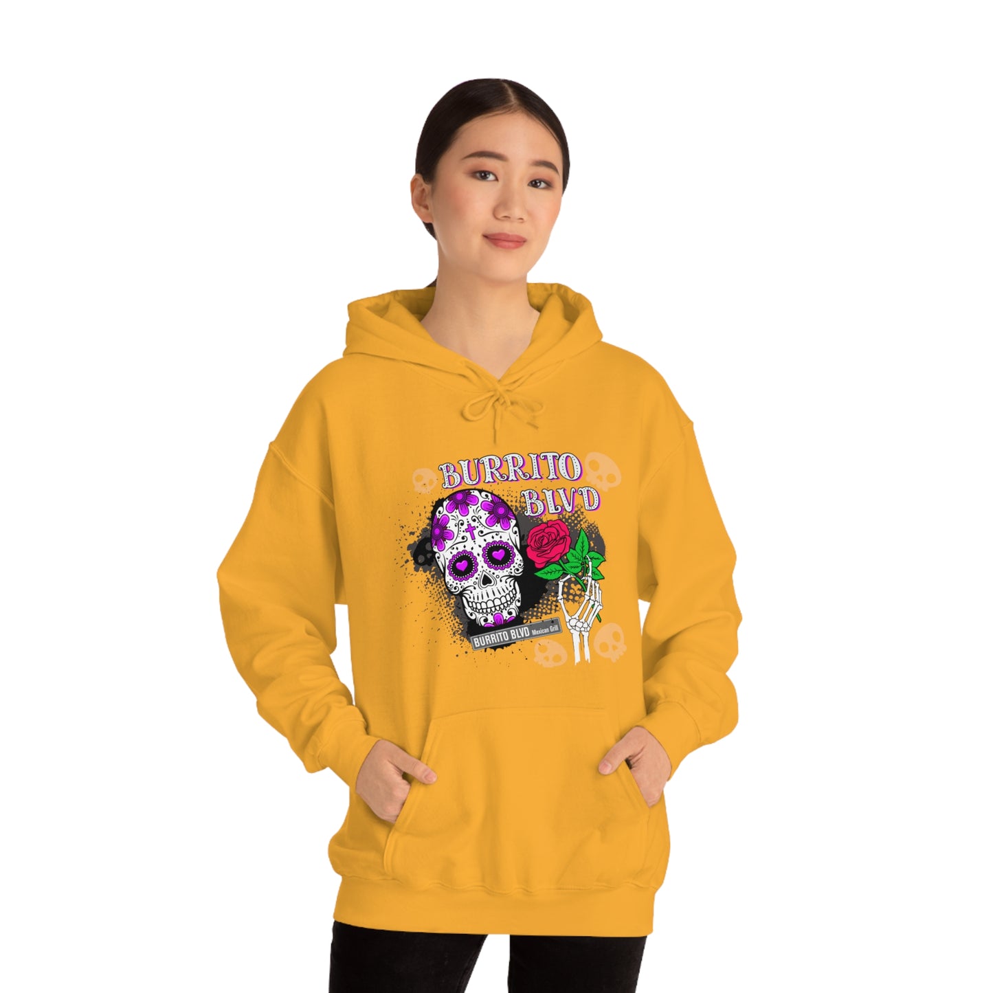 Burrito BLVD Unisex Heavy Blend™ Hooded Sweatshirt
