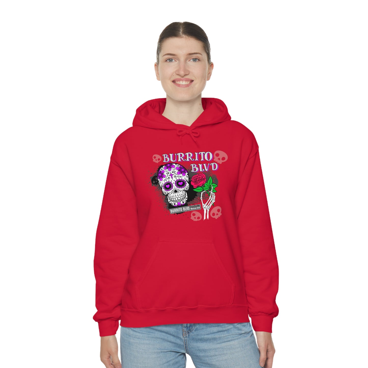 Burrito BLVD Unisex Heavy Blend™ Hooded Sweatshirt