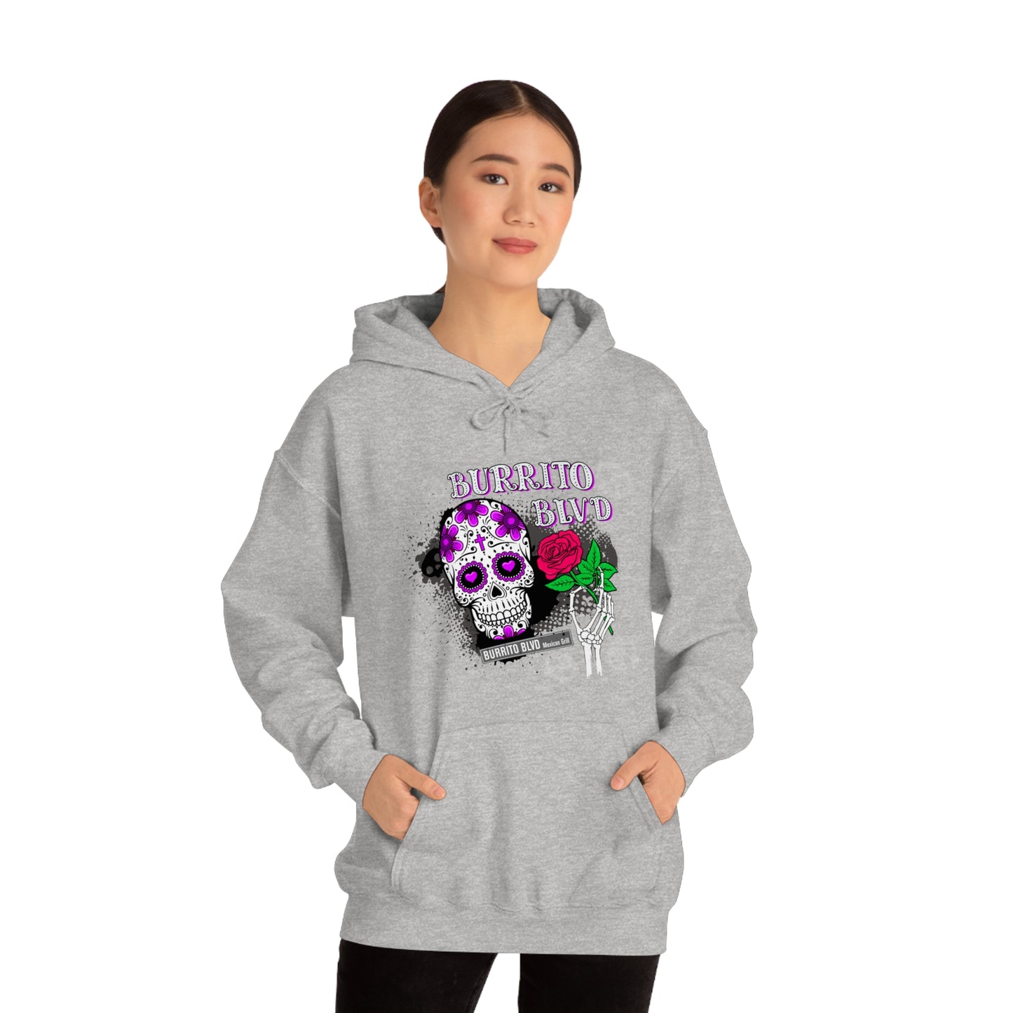 Burrito BLVD Unisex Heavy Blend™ Hooded Sweatshirt