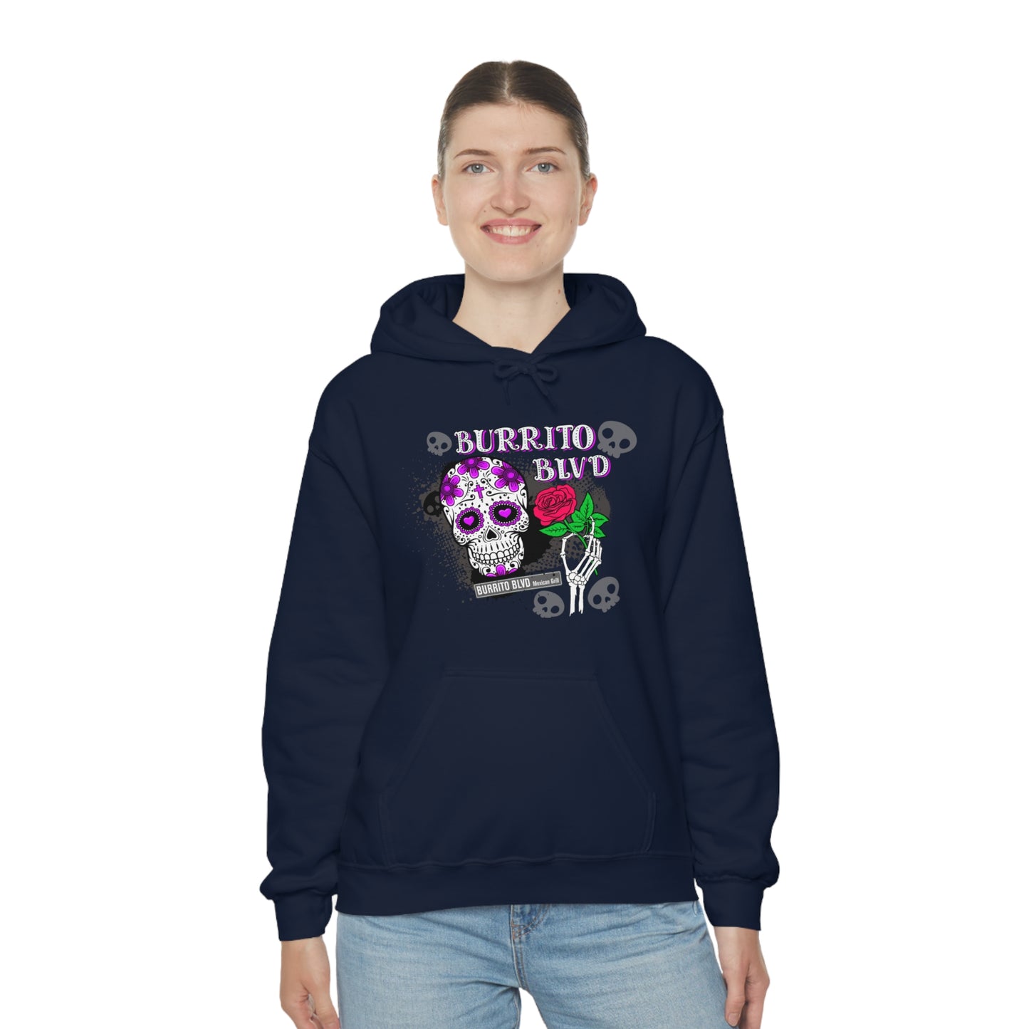 Burrito BLVD Unisex Heavy Blend™ Hooded Sweatshirt