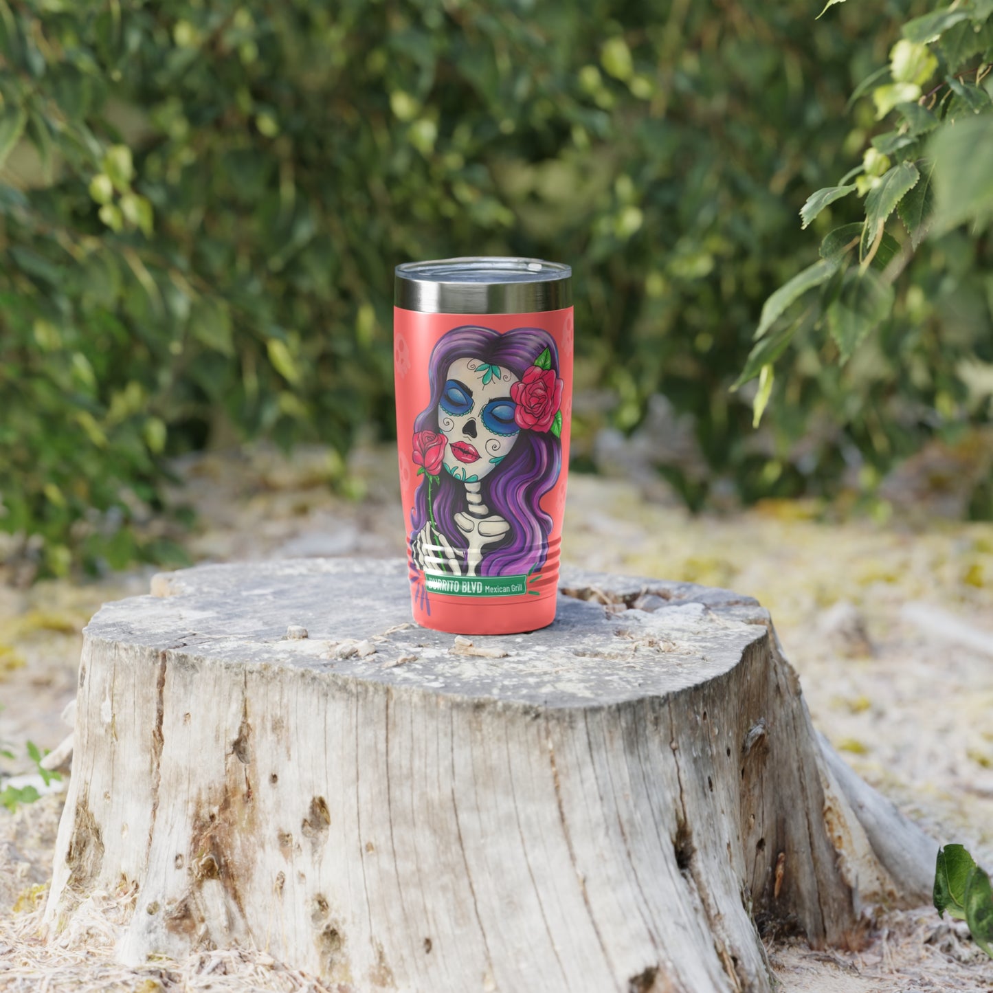 Burrito BLVD Girl Ringneck Tumbler, 20oz