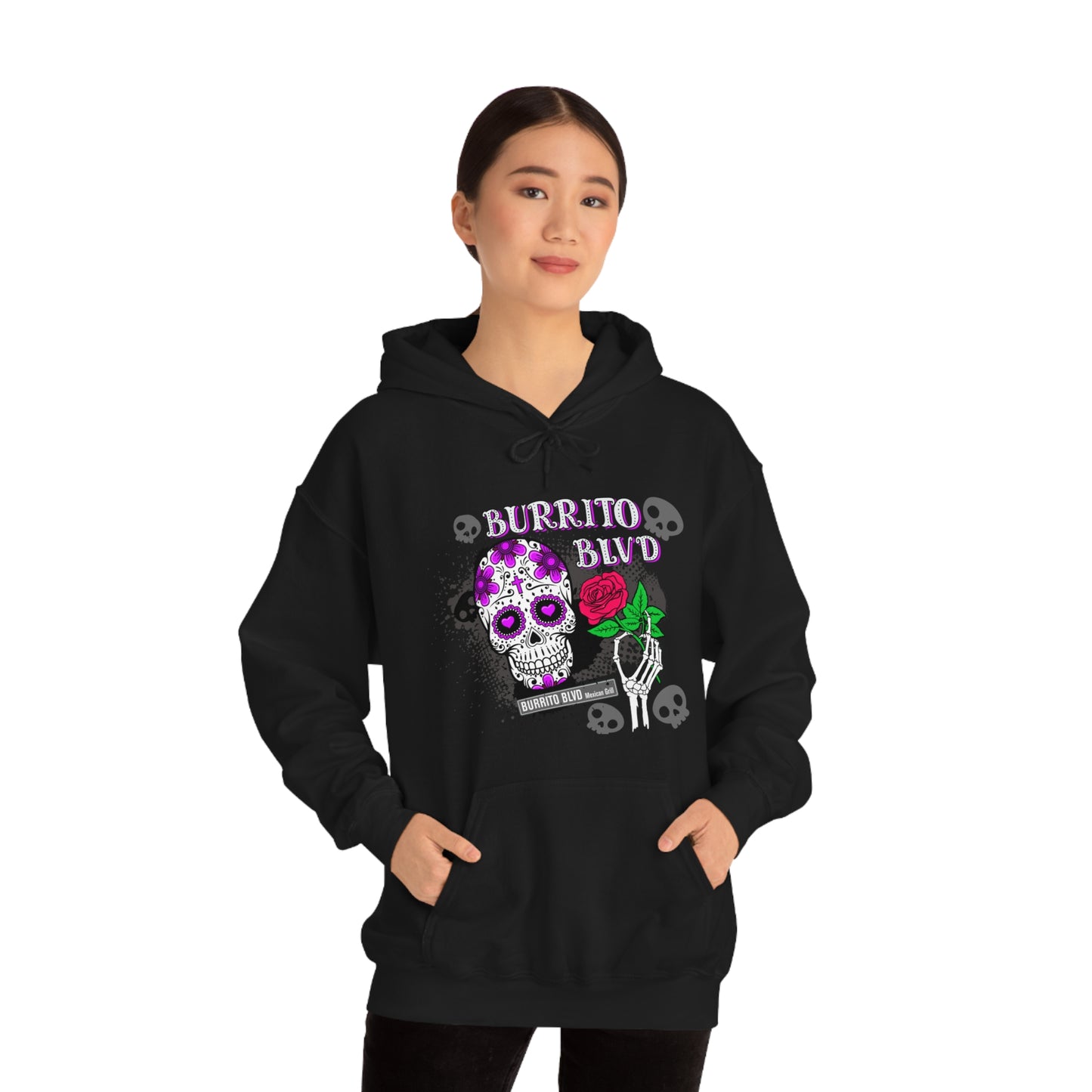 Burrito BLVD Unisex Heavy Blend™ Hooded Sweatshirt