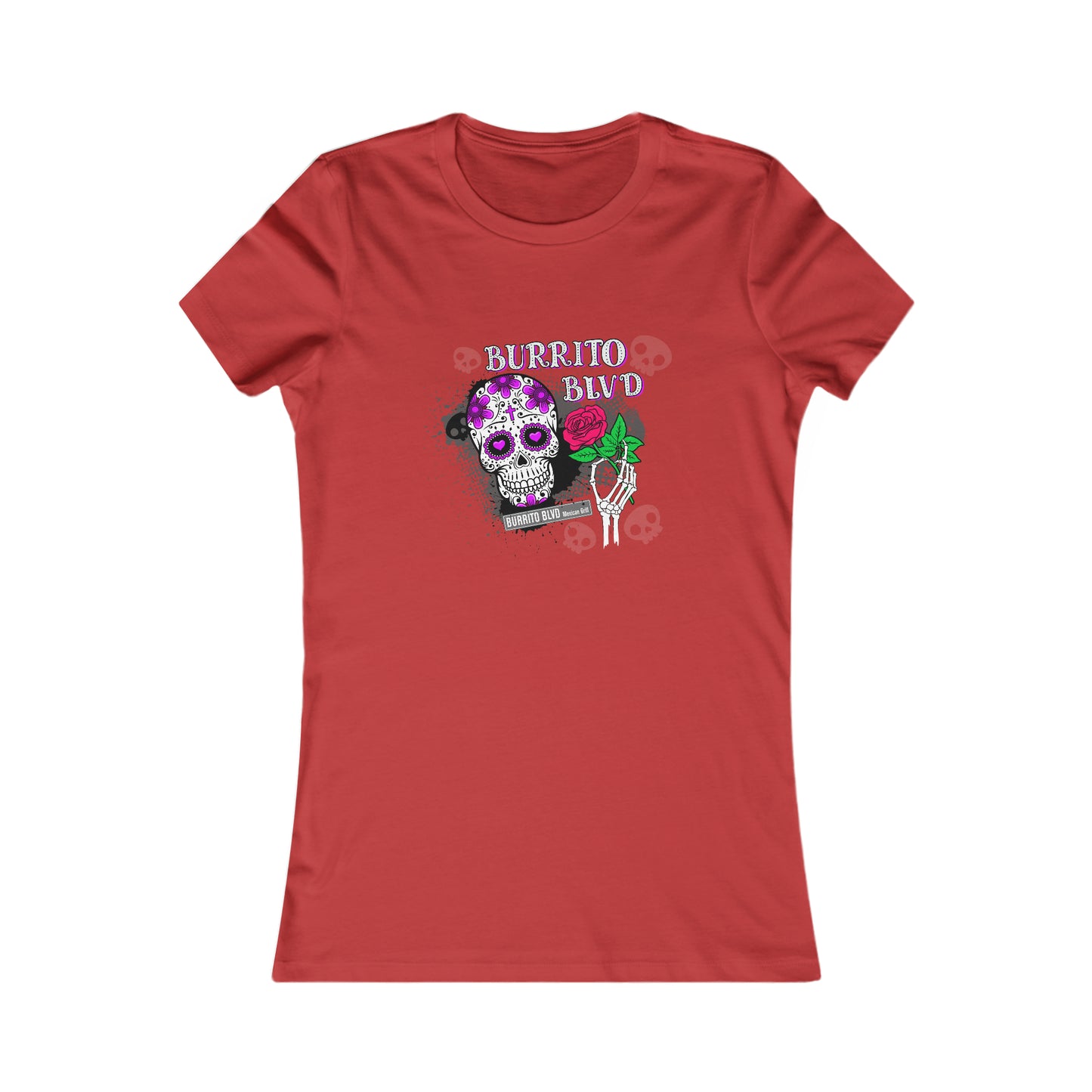 Burrito BLVD Rose Women's Favorite Tee