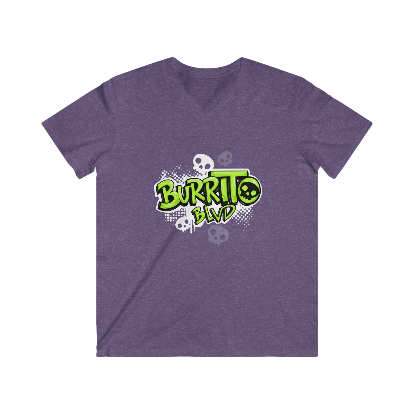 Men's Fitted V-Neck Short Sleeve Tee