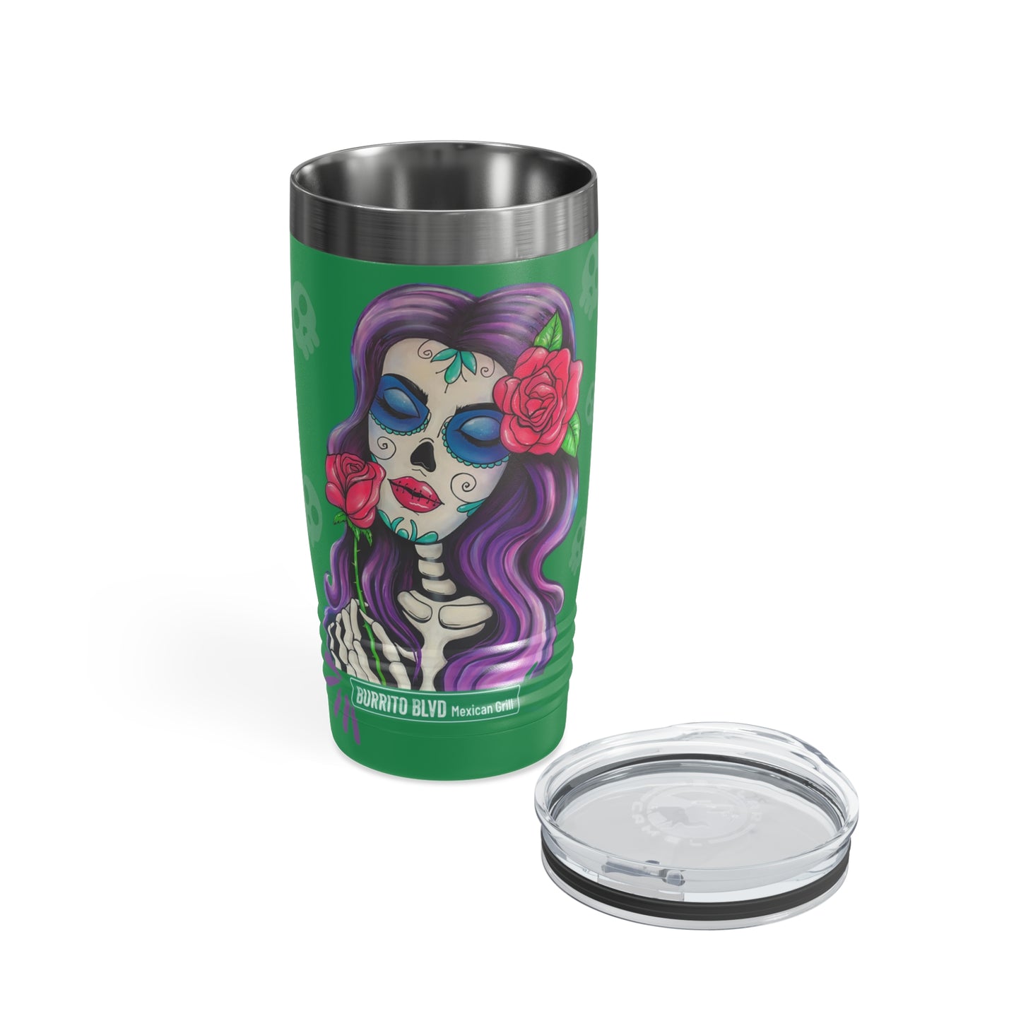 Burrito BLVD Girl Ringneck Tumbler, 20oz