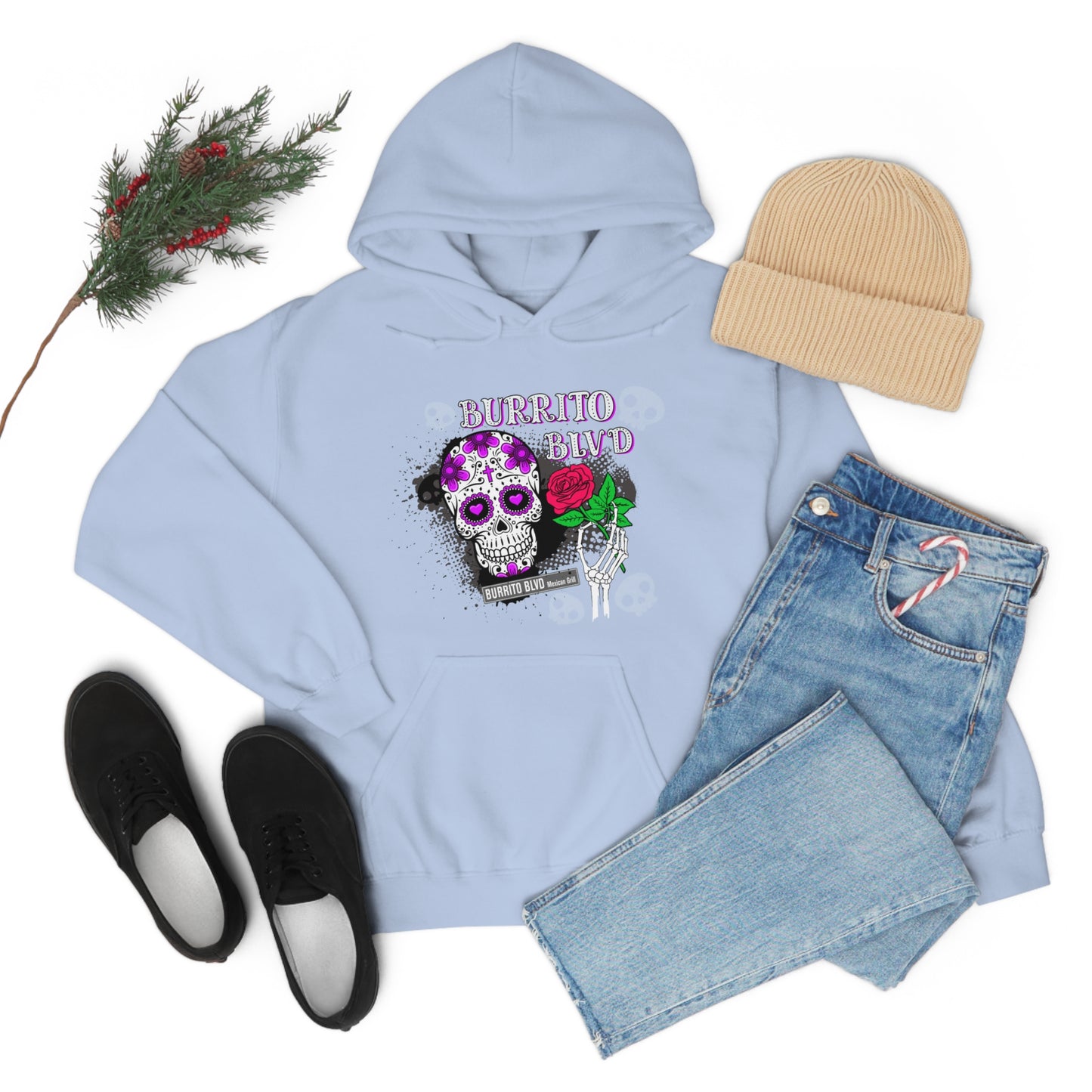 Burrito BLVD Unisex Heavy Blend™ Hooded Sweatshirt