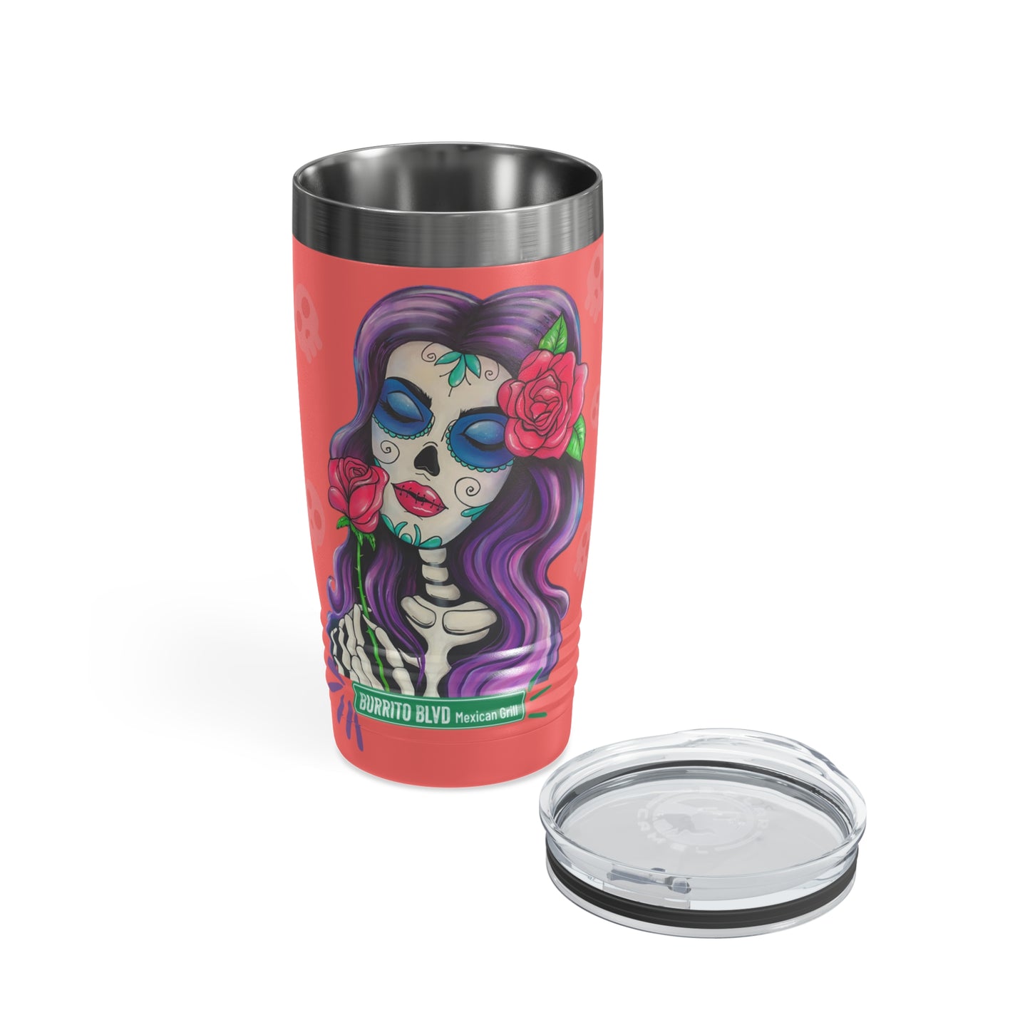 Burrito BLVD Girl Ringneck Tumbler, 20oz