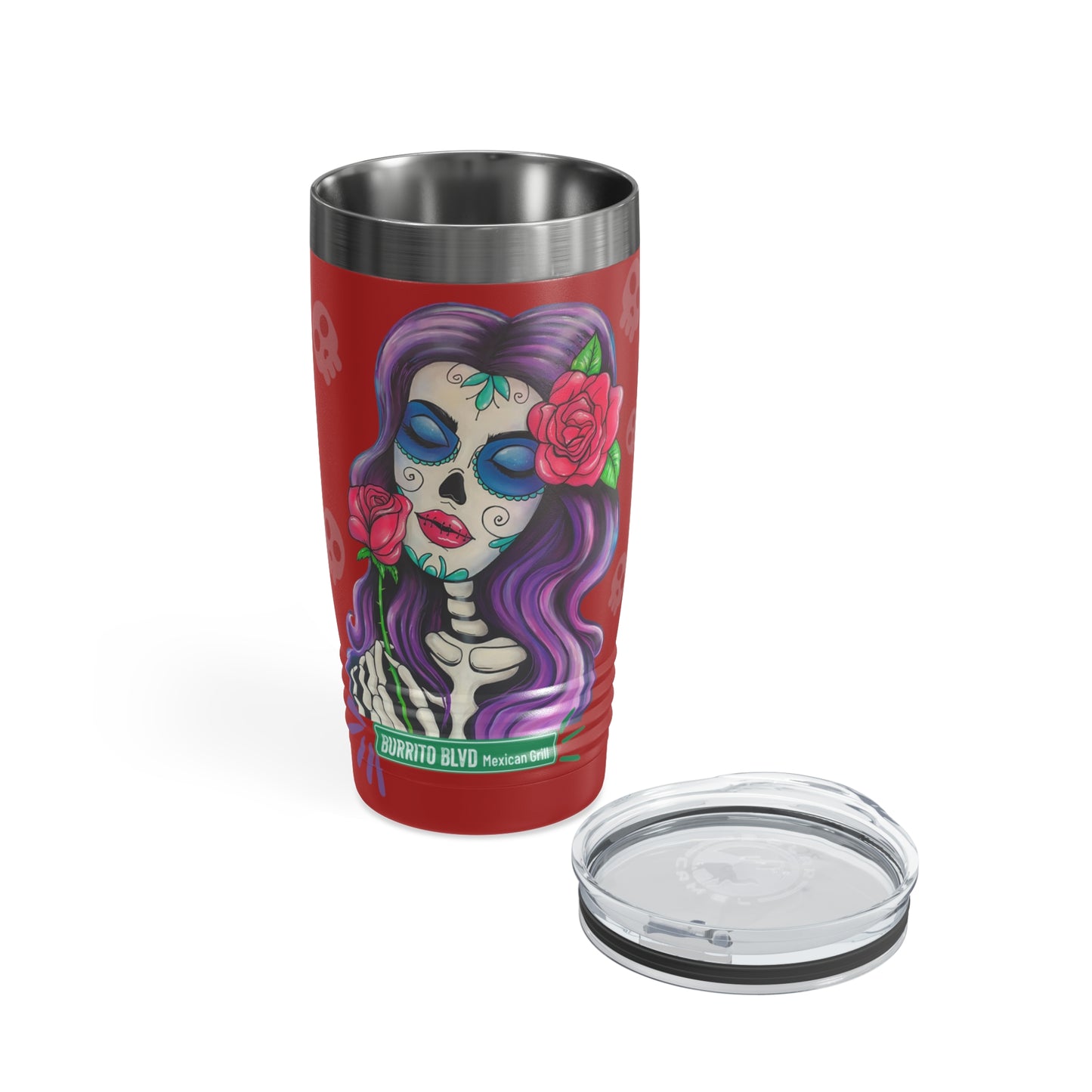 Burrito BLVD Girl Ringneck Tumbler, 20oz